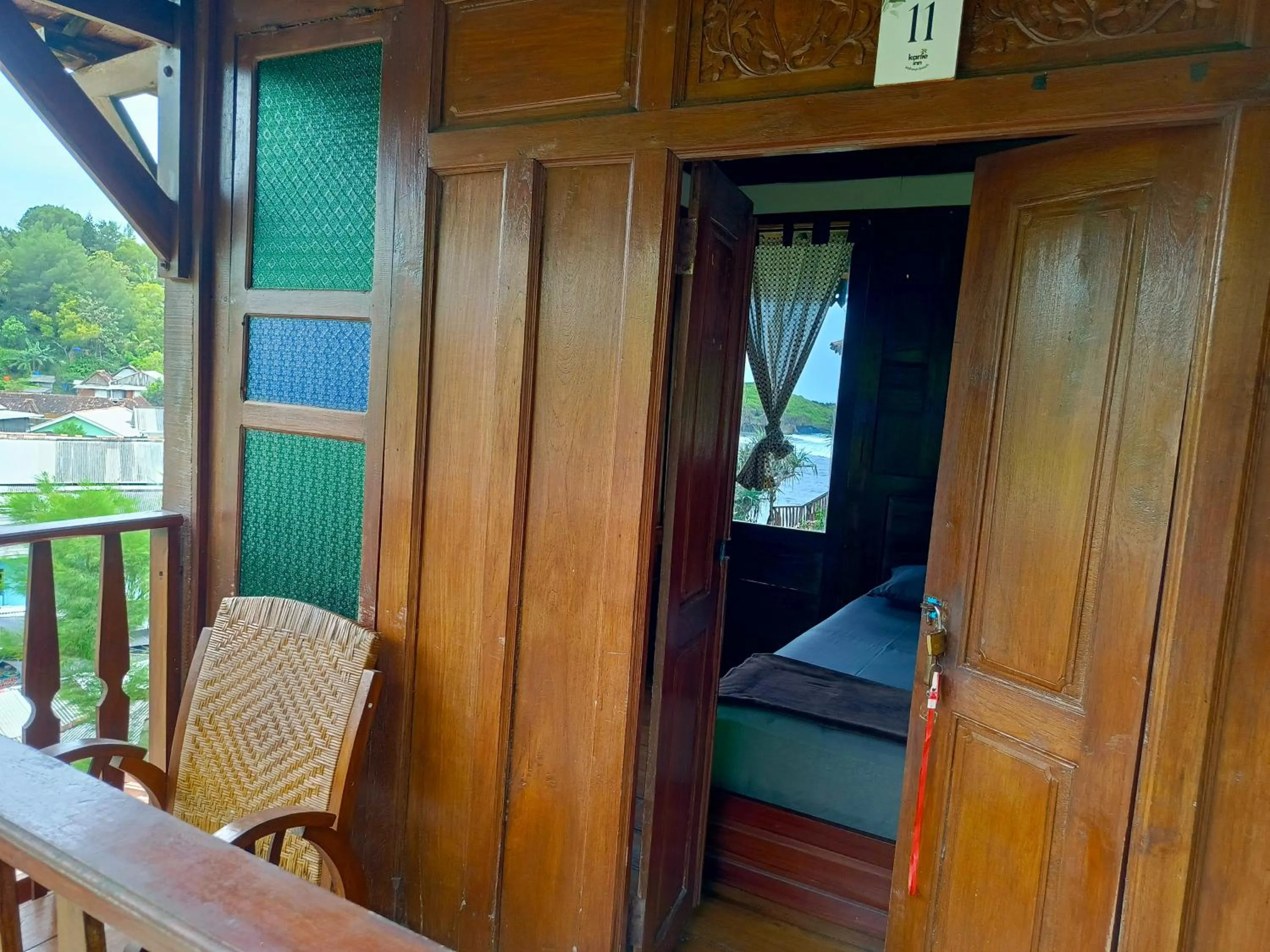 Balcony/Terrace in Karlie Inn