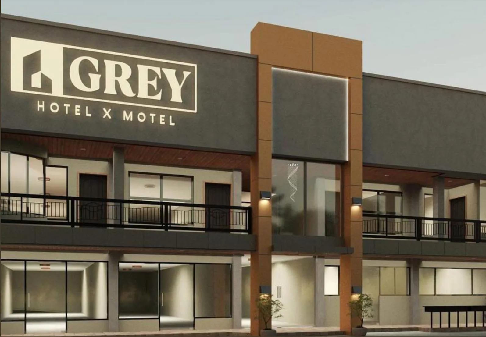 Facade/entrance in Townhouse Oak Grey Hotel Near Clark International Airport