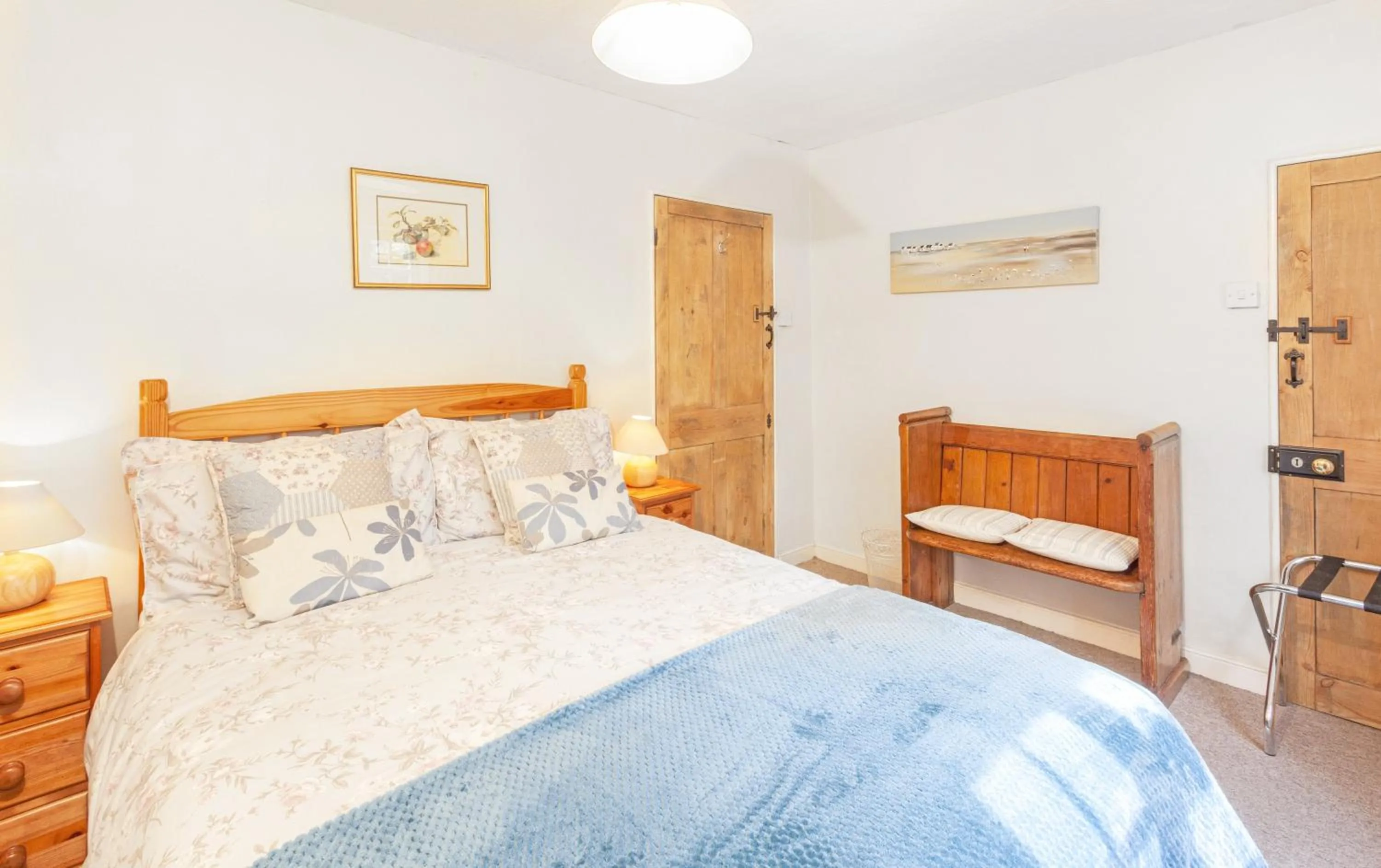 Other, Bed in Ruffles Cottage Dunster
