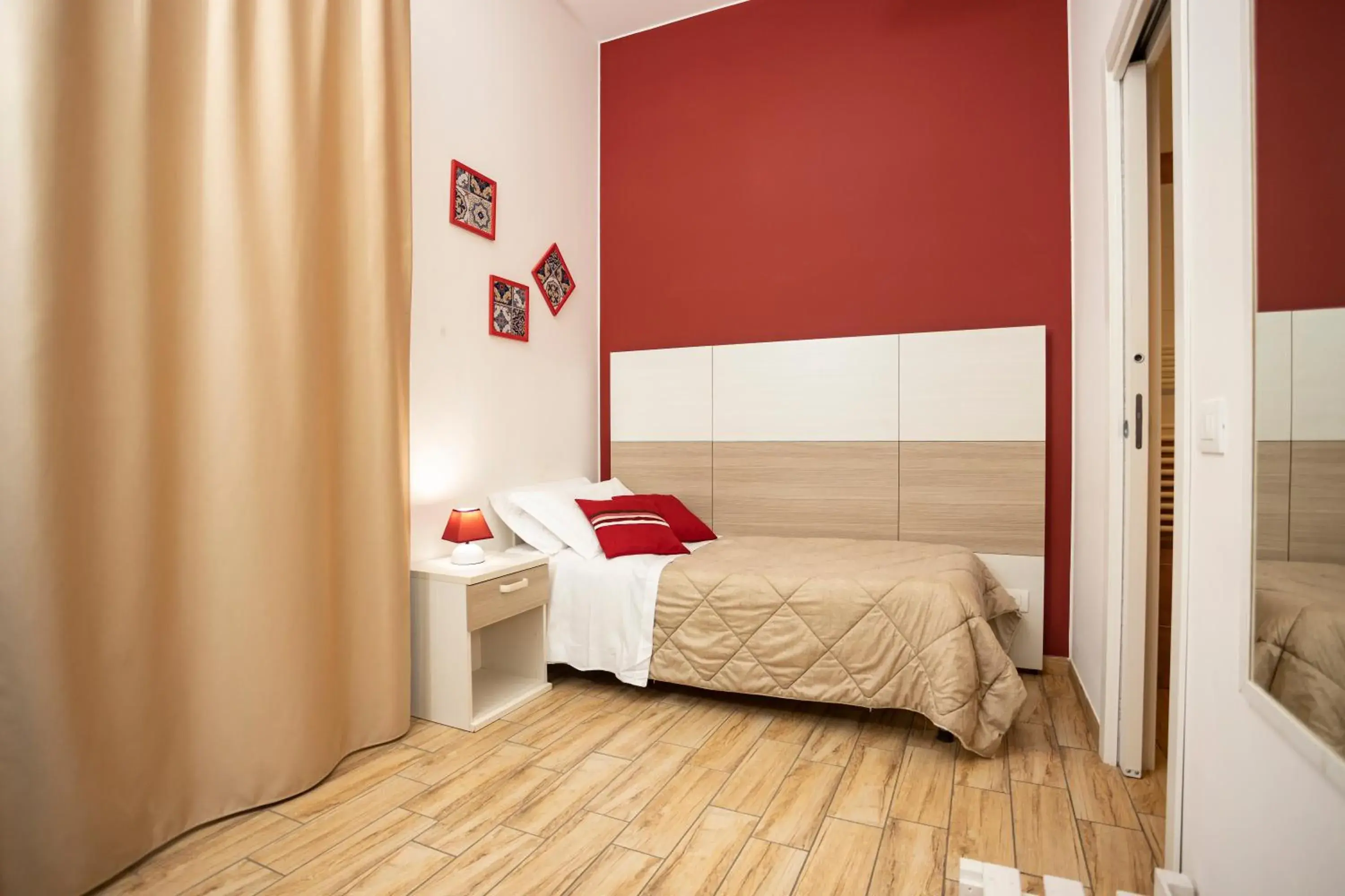 View (from property/room), Bed in Trapani Home View (from property/room), Bed in Trapani Home