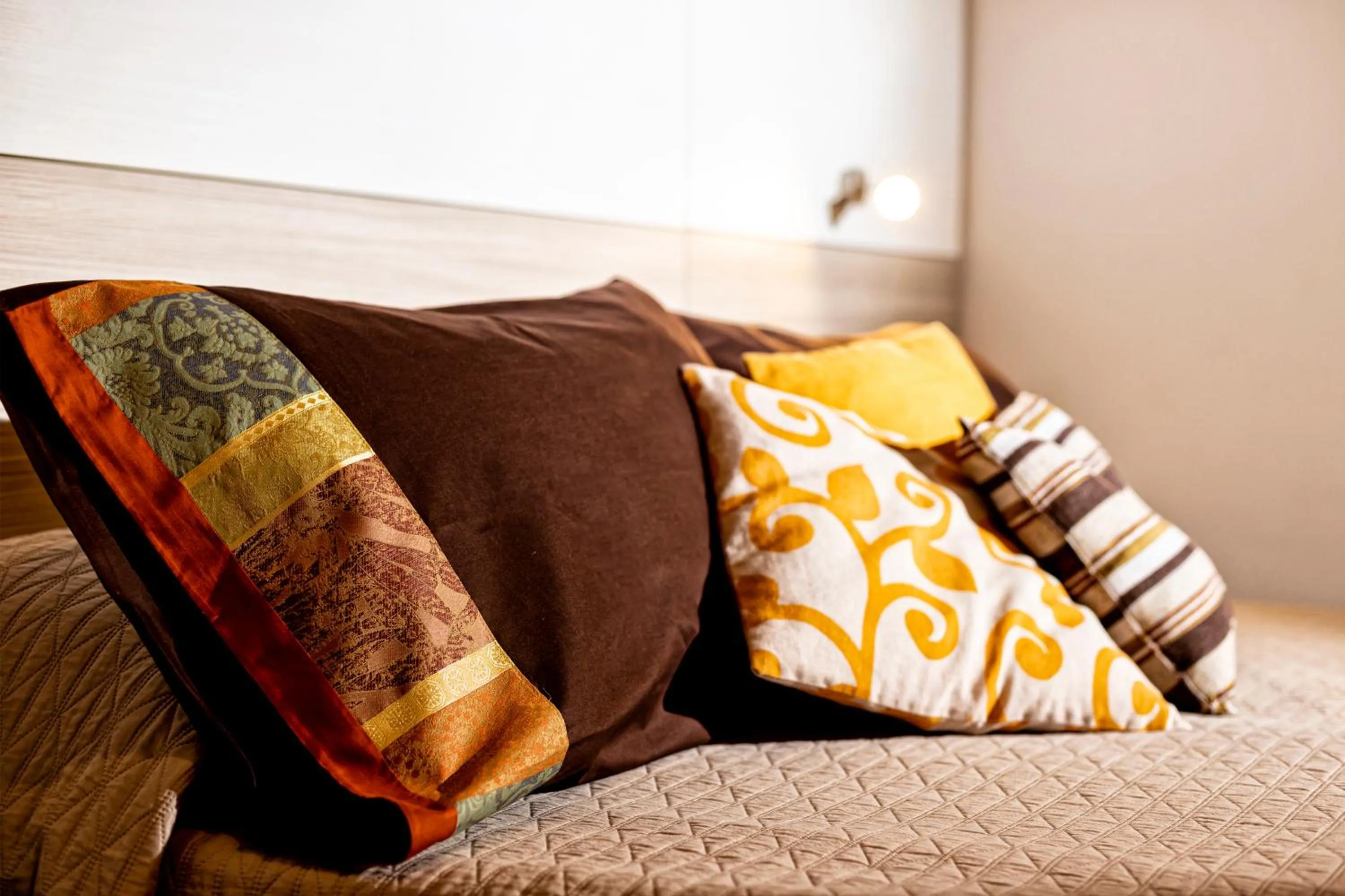 Decorative detail, Bed in Trapani Home