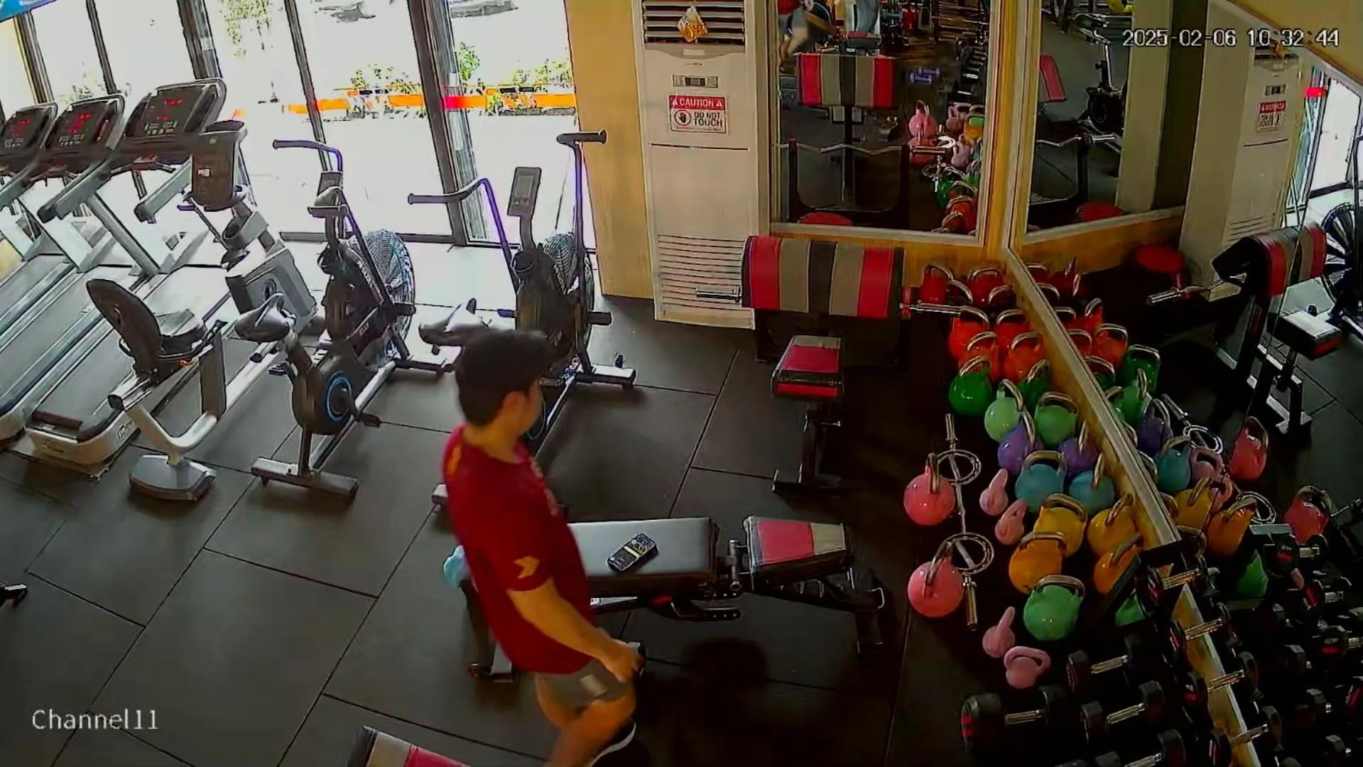 Fitness centre/facilities in ZenSuites Hotel Tacloban
