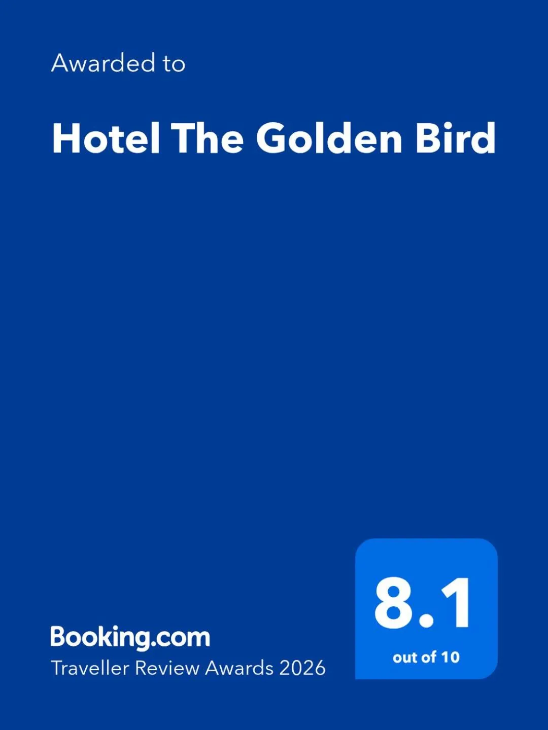 Hotel The Golden Bird
