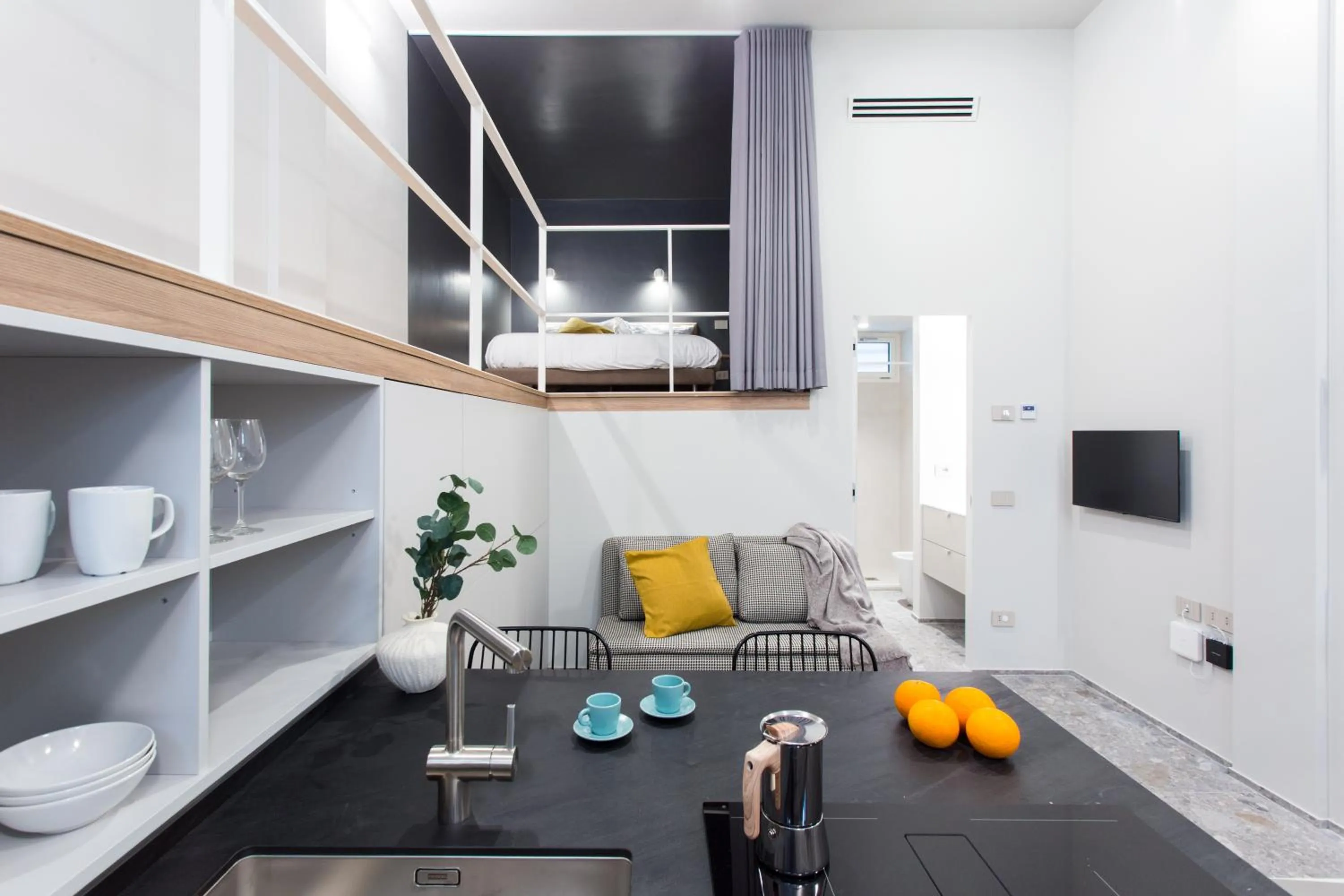 Seating area in Naitly Milano Dergano