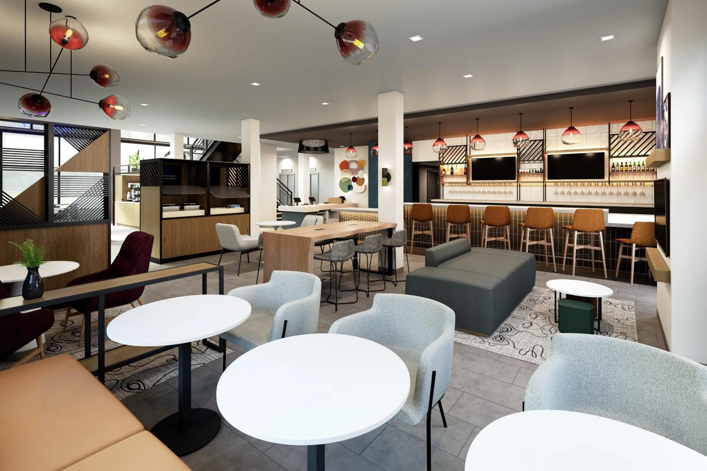 Lounge or bar in Atwell Suites Corpus Christi Southeast by IHG