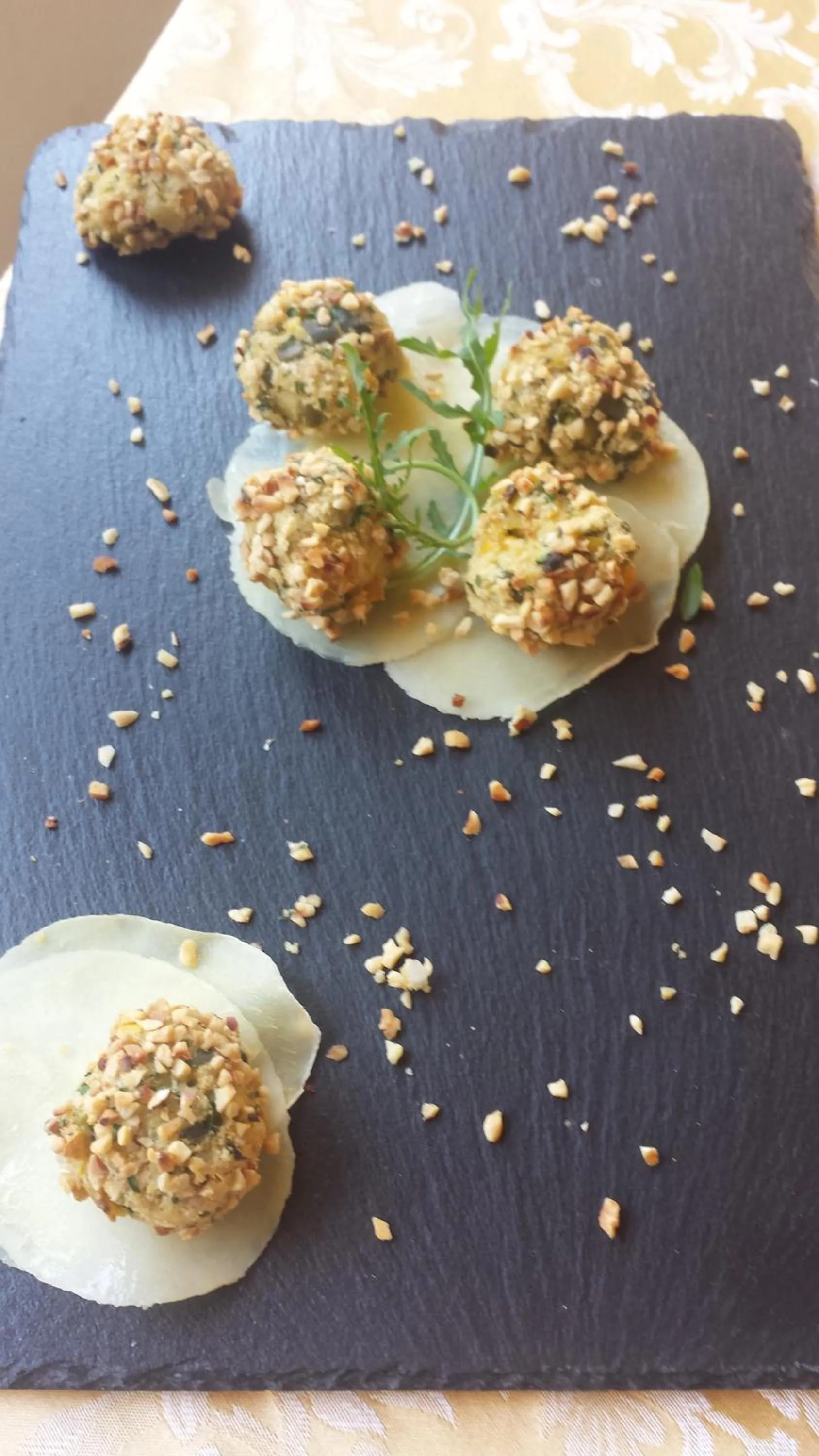 Food close-up in Hotel Cannes