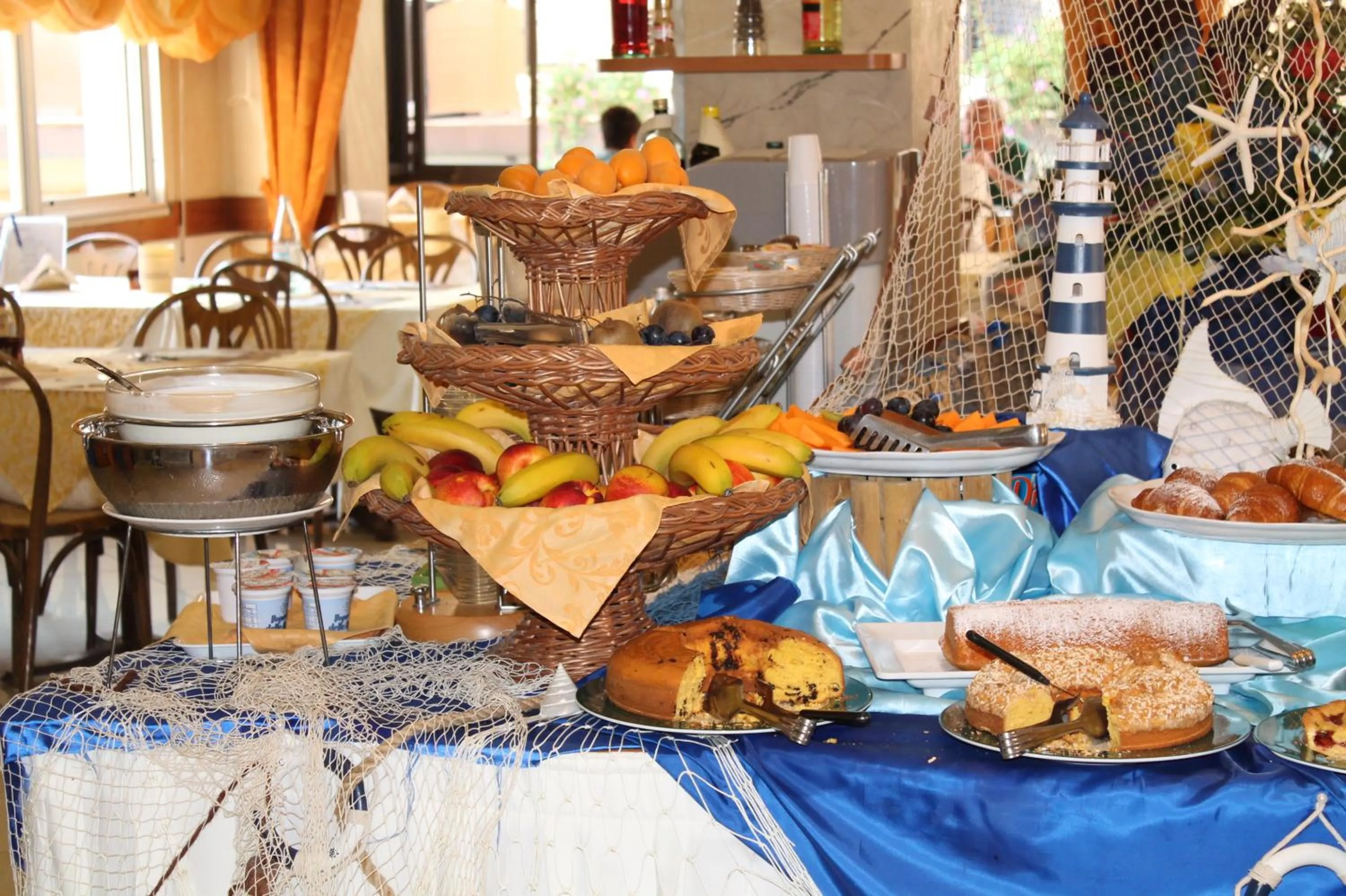 Continental breakfast in Hotel Cannes