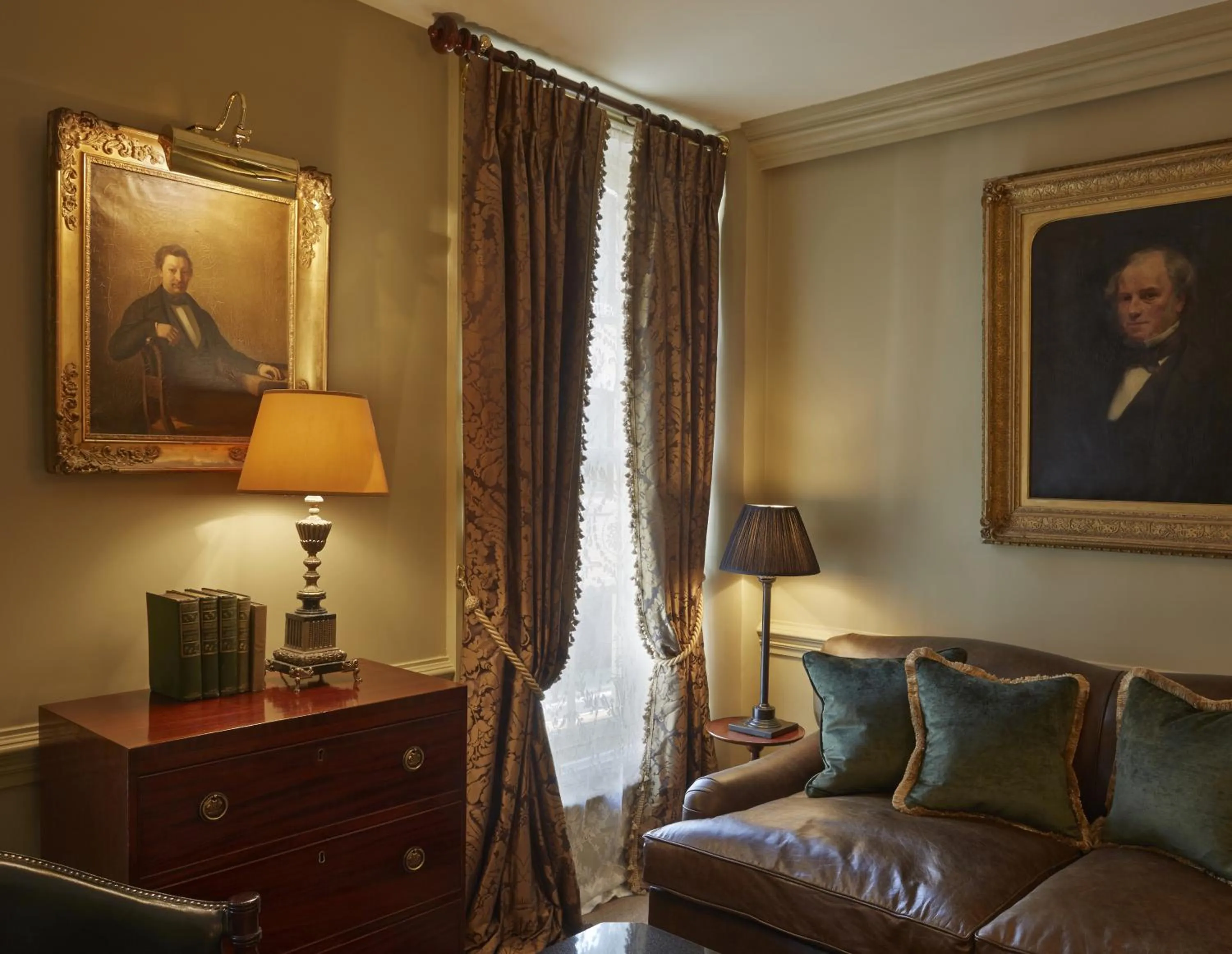 Living room in Batty Langley's