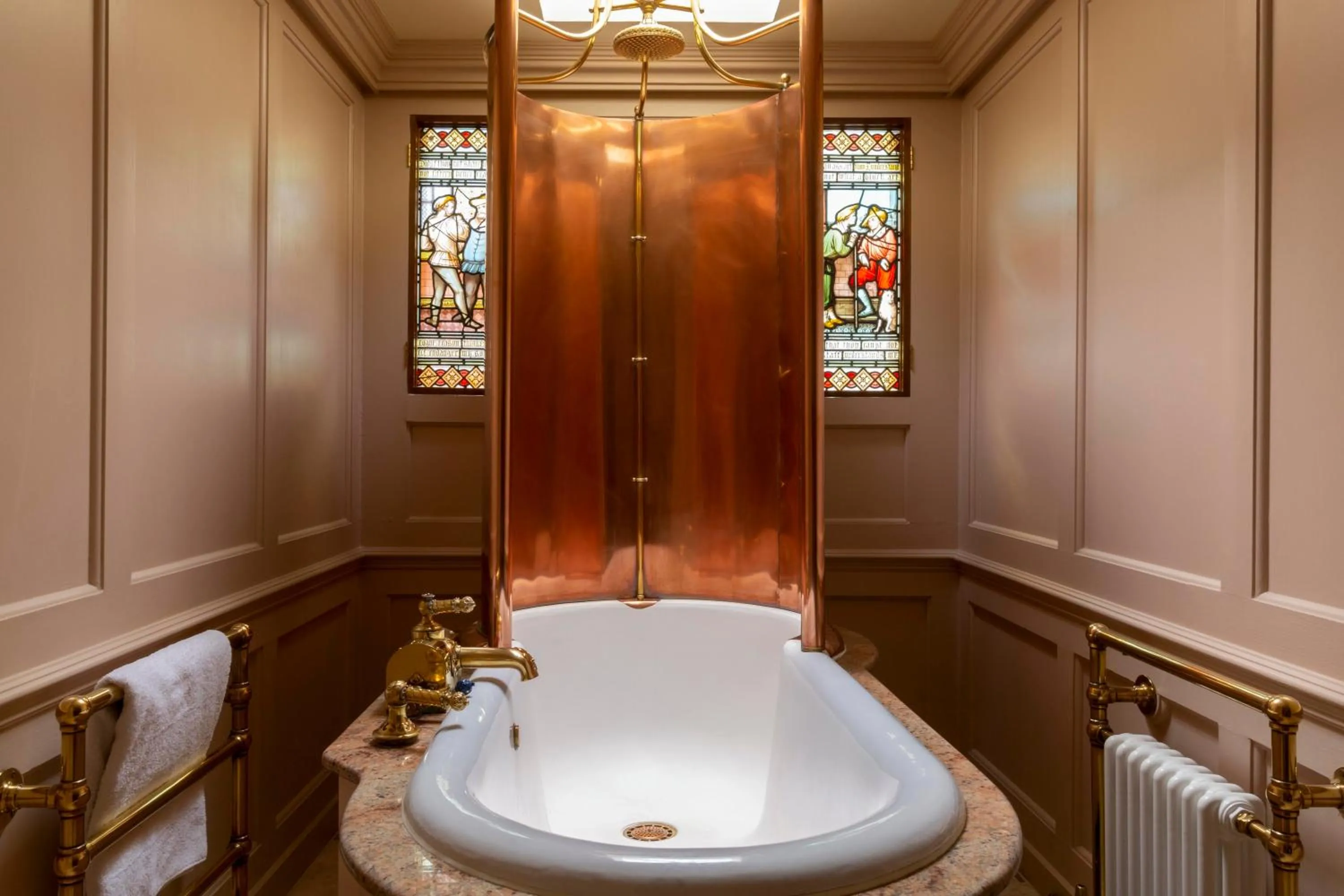 Shower in Batty Langley's