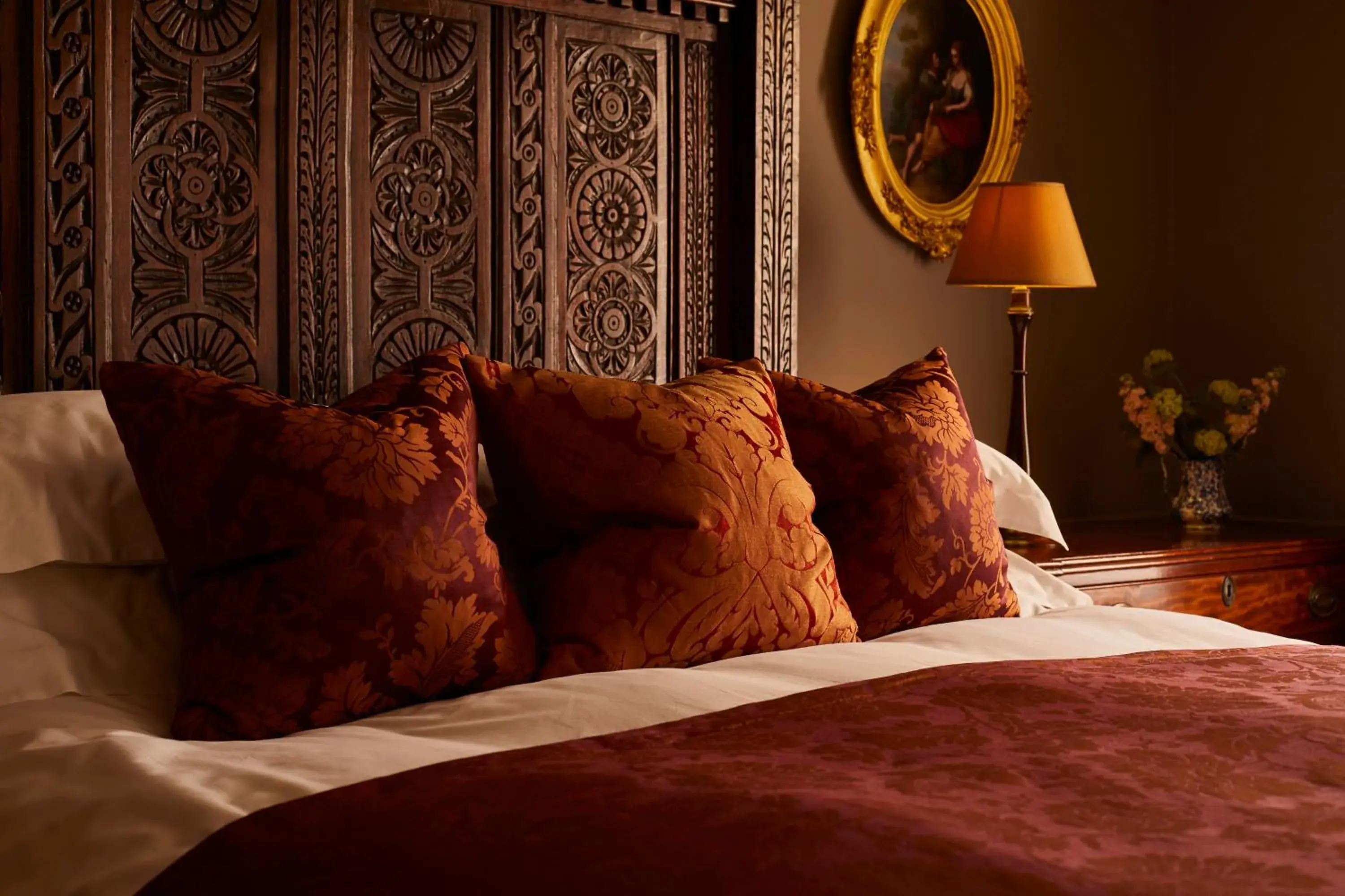 Decorative detail, Bed in Batty Langley's Decorative detail, Bed in Batty Langley's