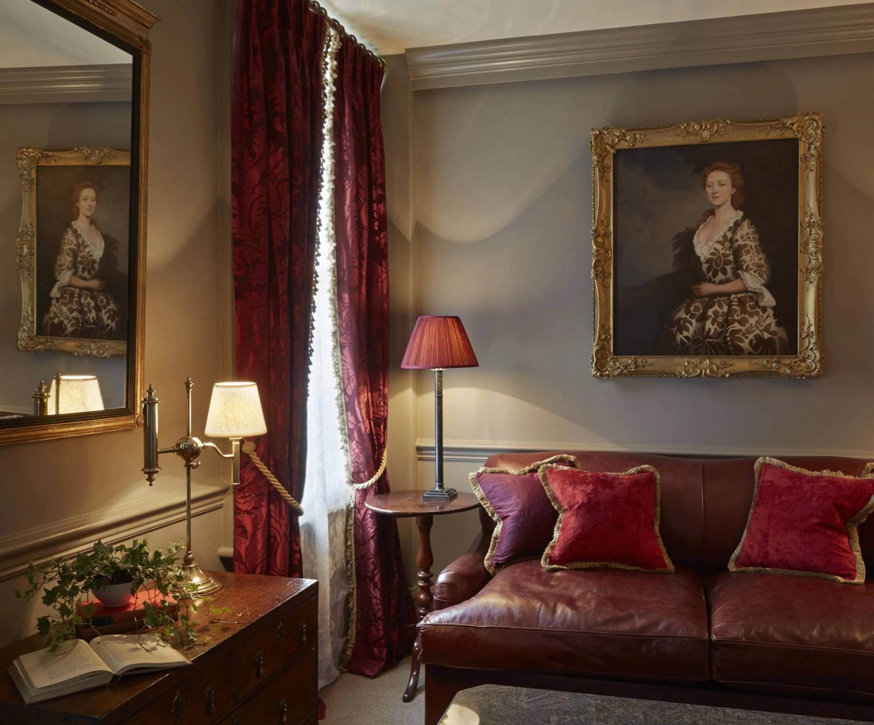 Living room in Batty Langley's