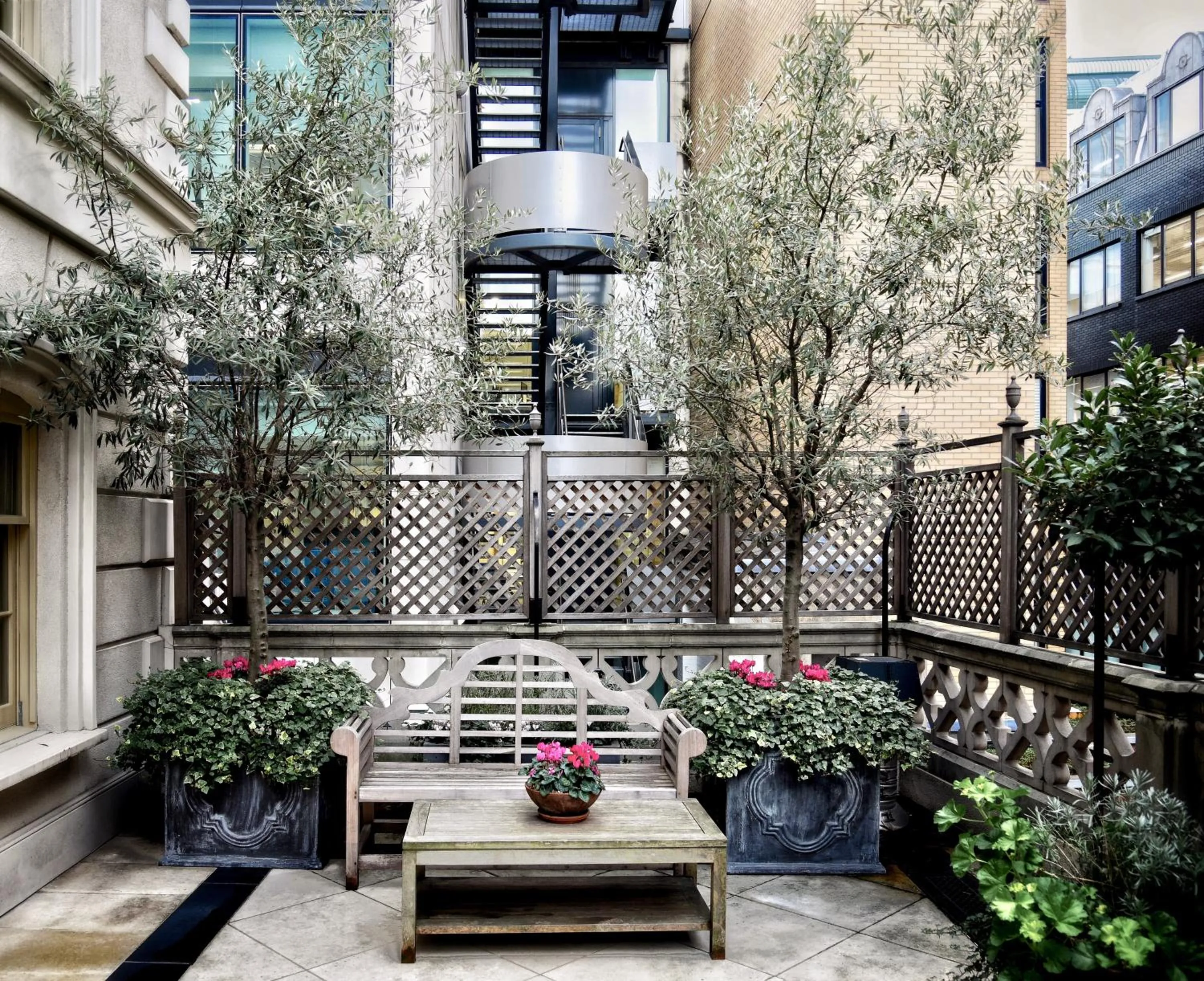 Balcony/Terrace in Batty Langley's