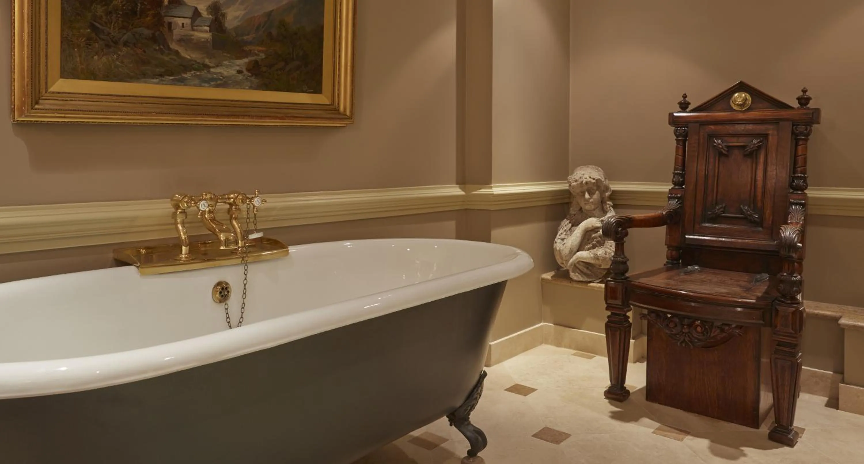 Toilet in Batty Langley's