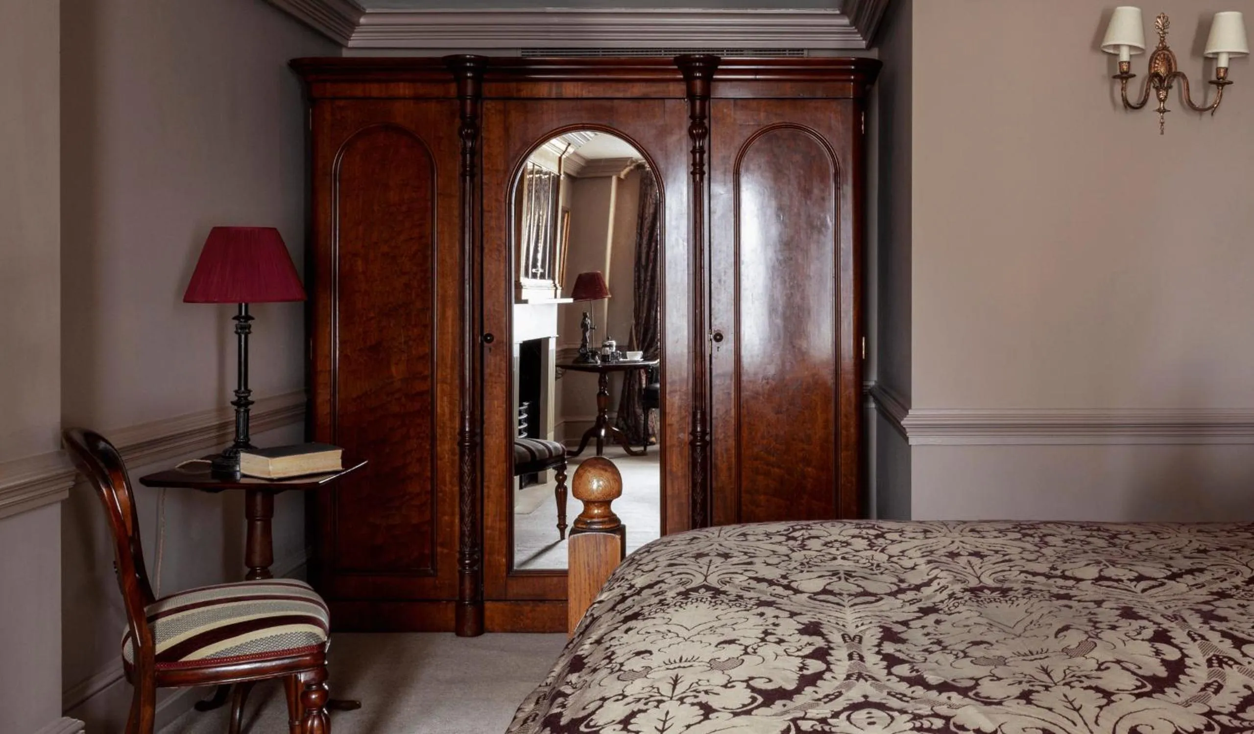 wardrobe, Bed in Batty Langley's