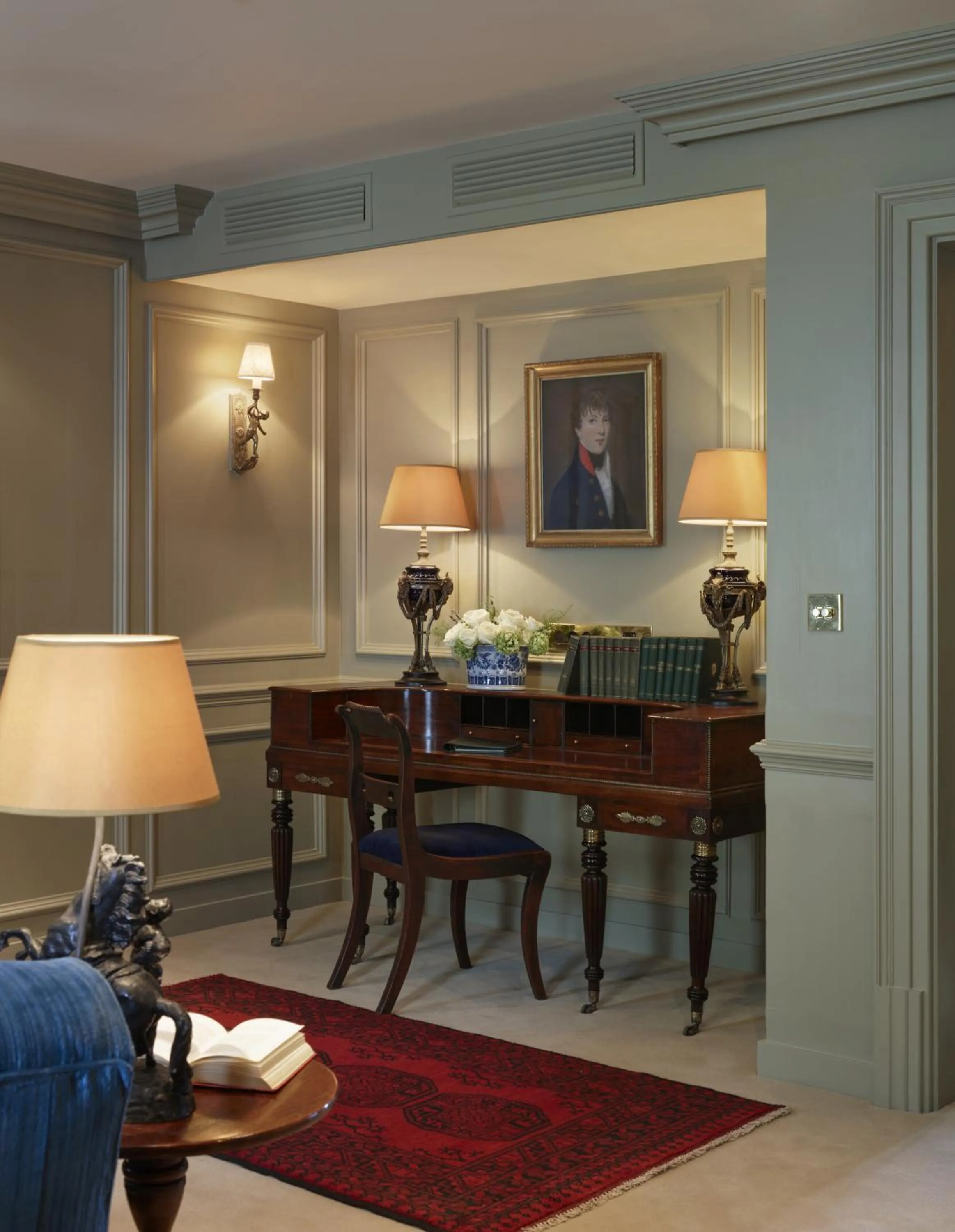 Living room in Batty Langley's