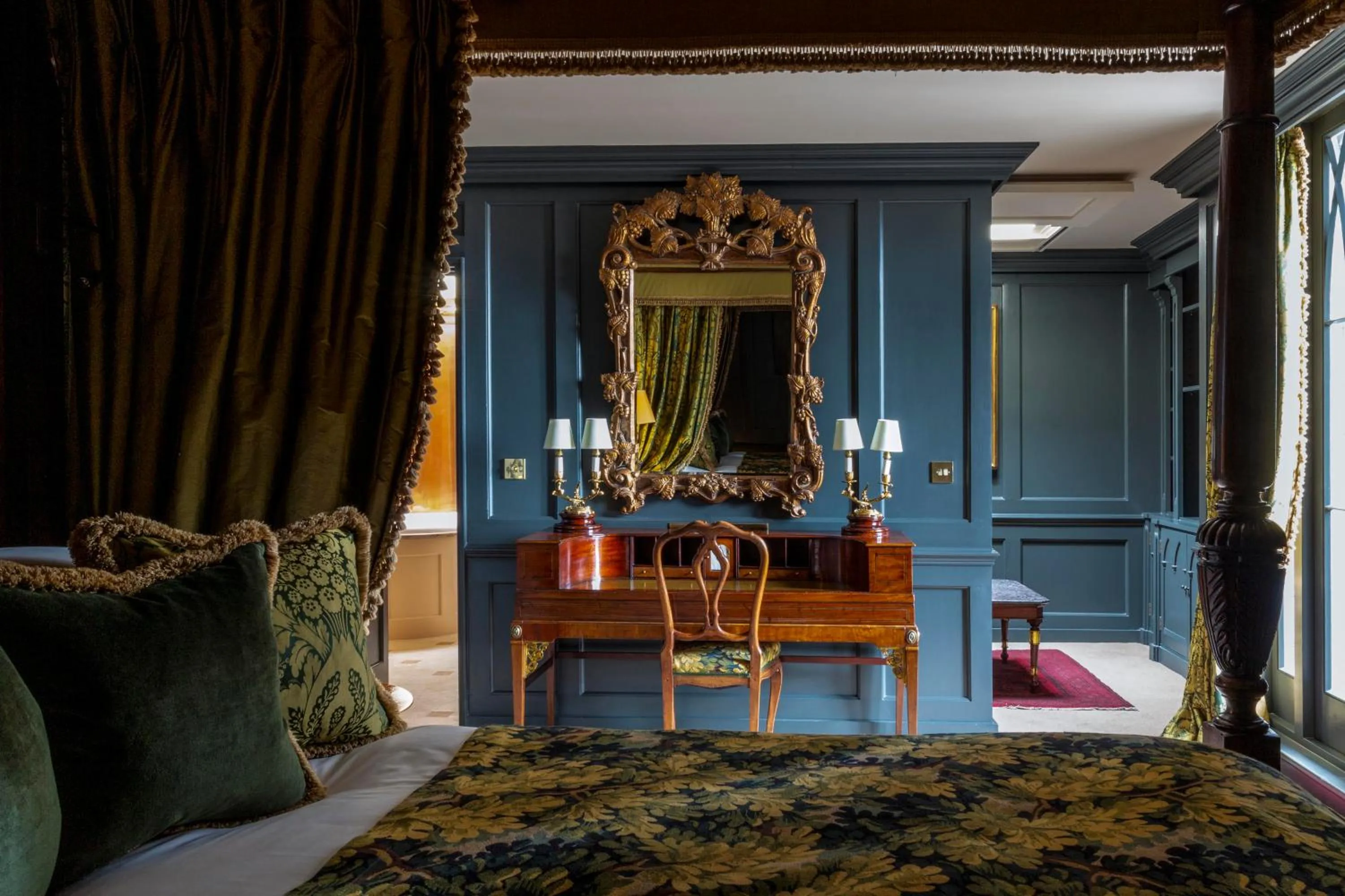 Bedroom, Bed in Batty Langley's