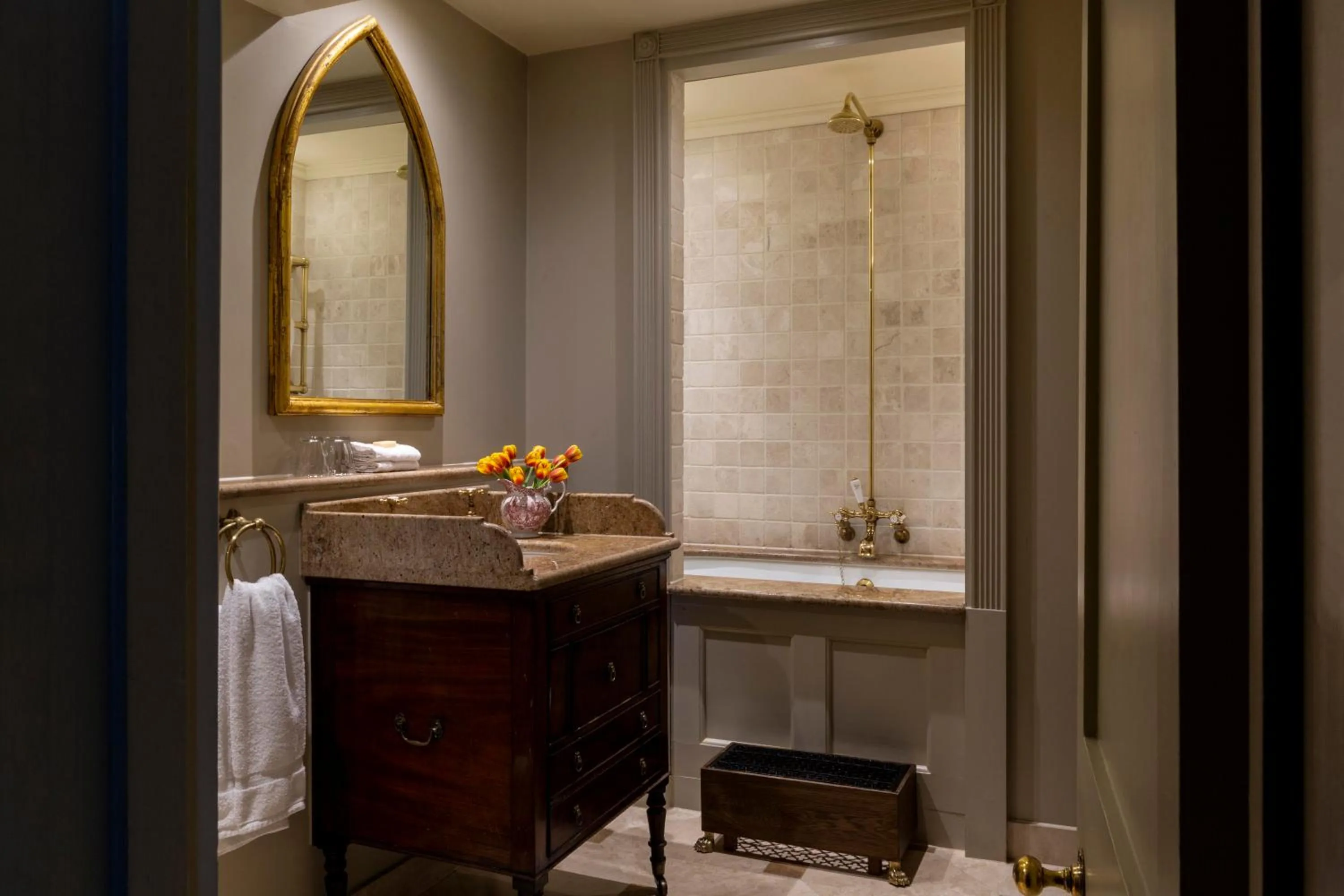 Shower in Batty Langley's