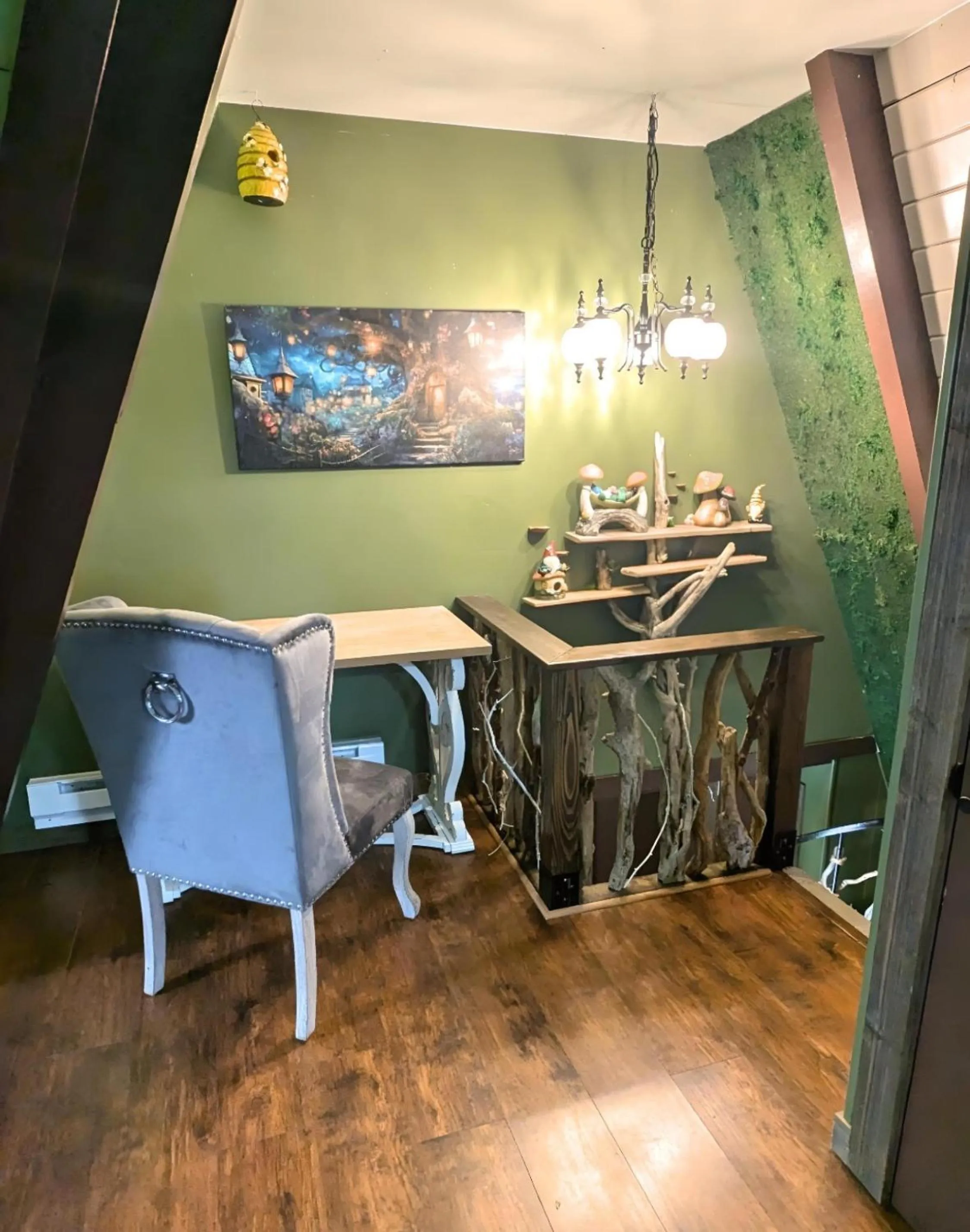 Seating area in Shorebirds Villas