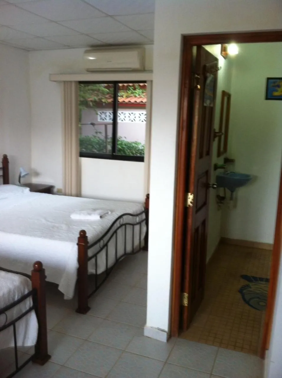 Living room, Bed in Pedasi Sports Club