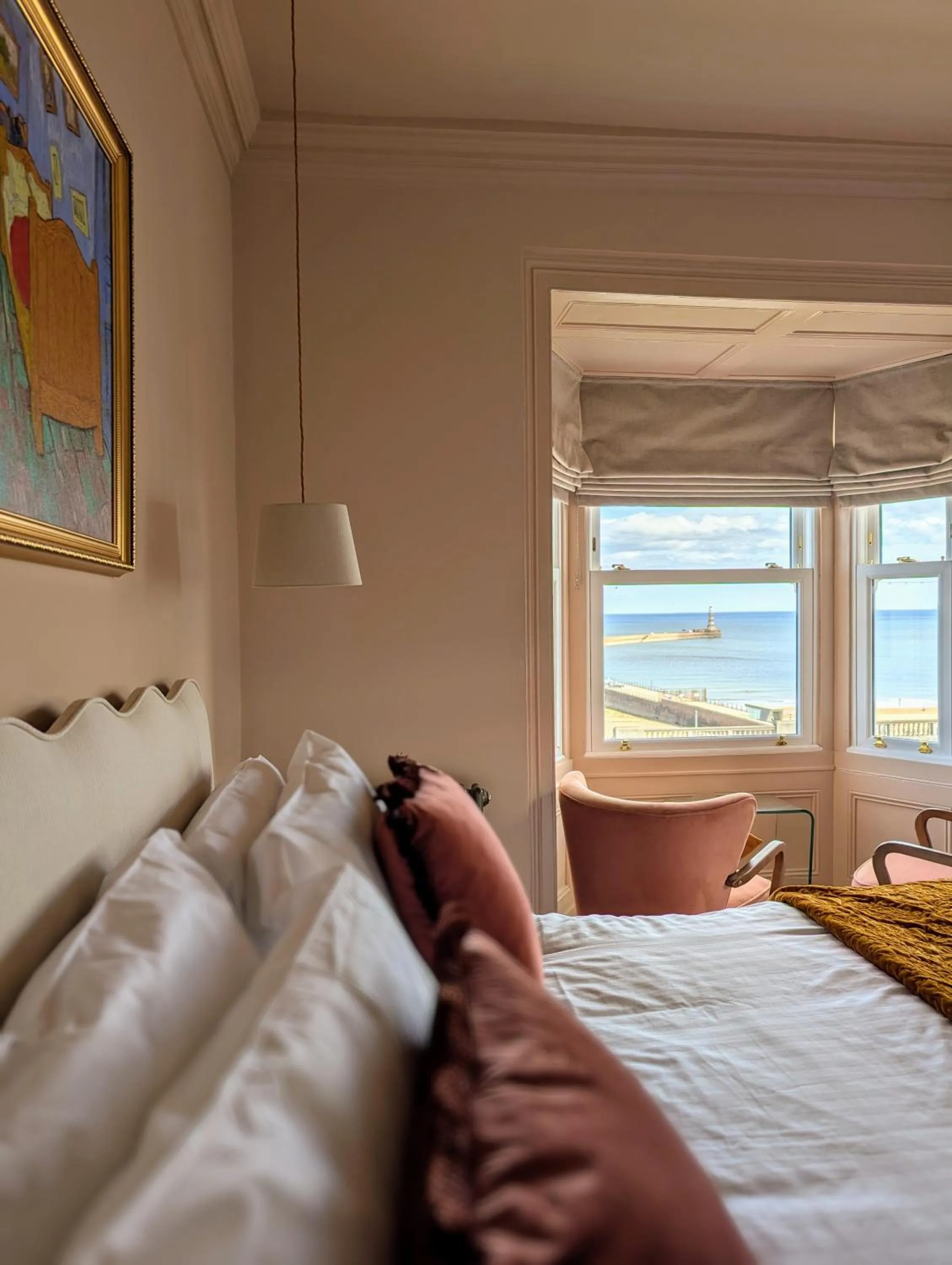 Sea view, Bed in The Beach House Boutique Hotel