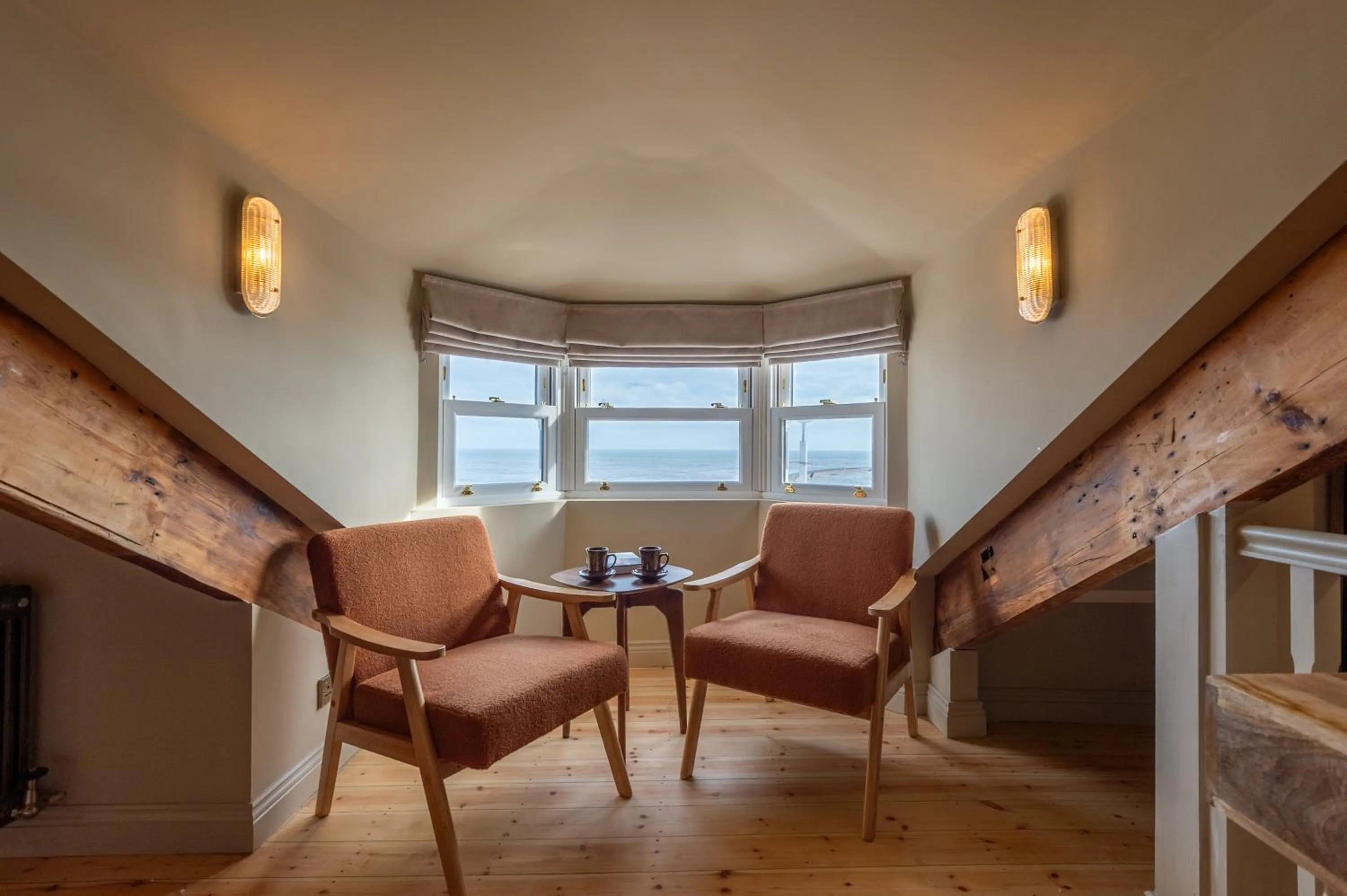 Seating area in The Beach House Boutique Hotel