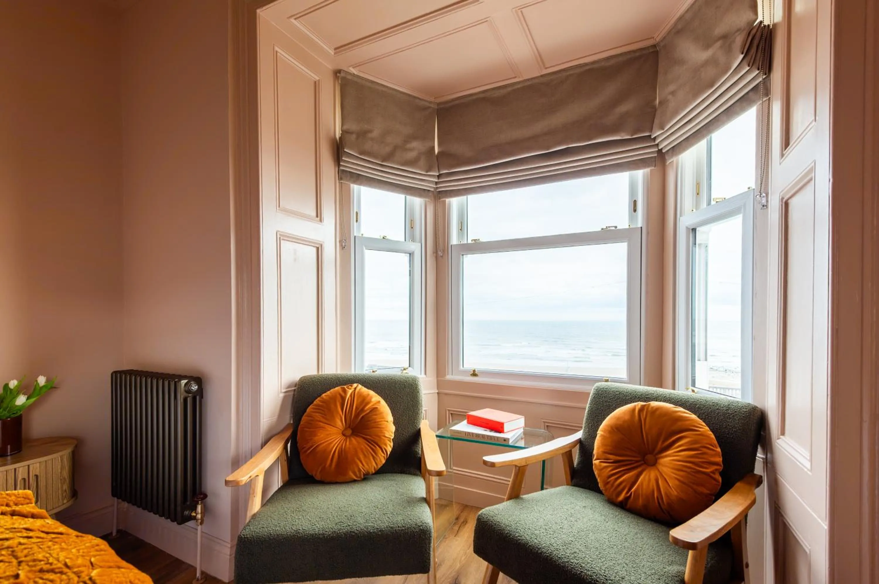 Seating area in The Beach House Boutique Hotel