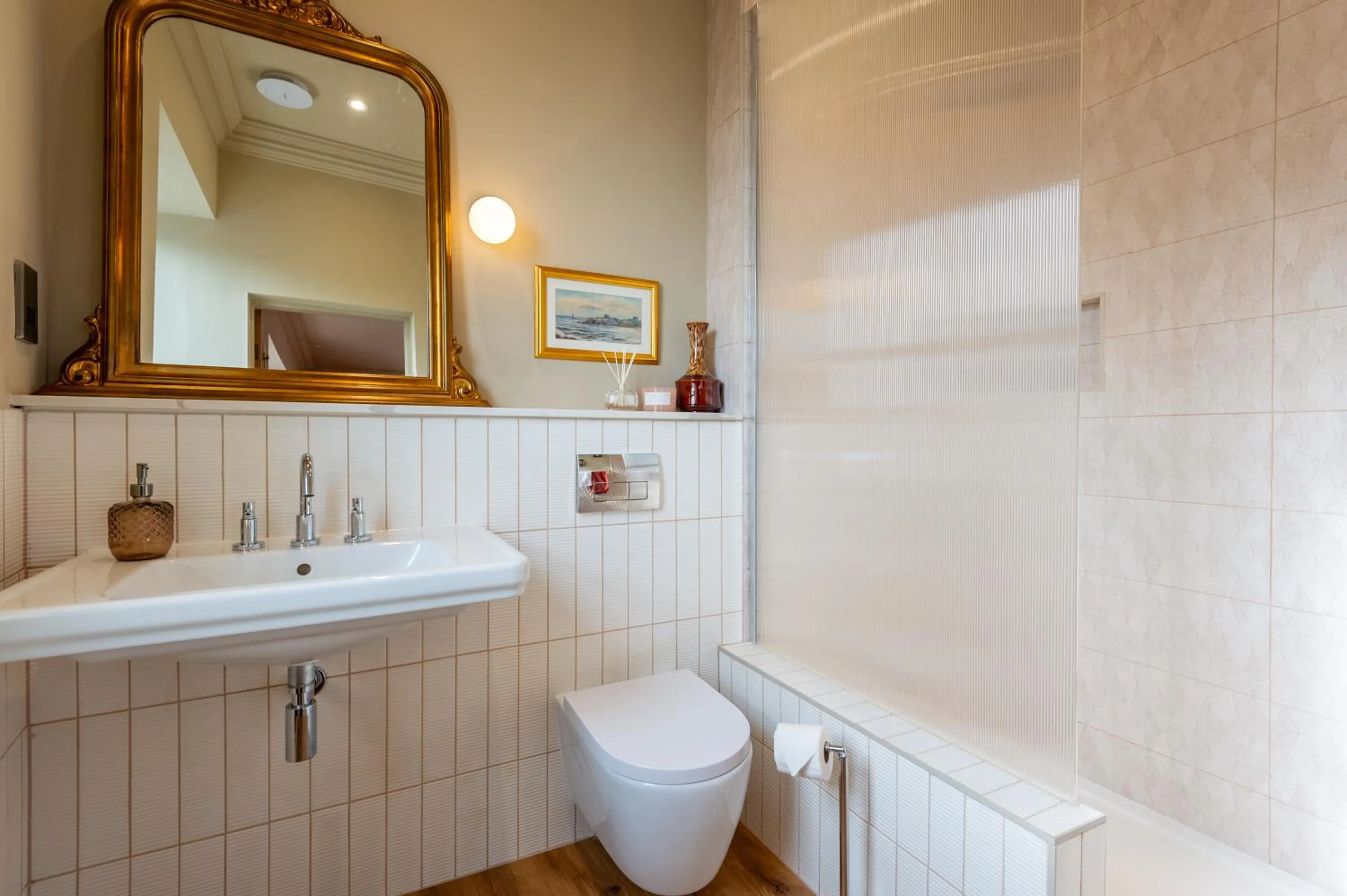 Shower in The Beach House Boutique Hotel