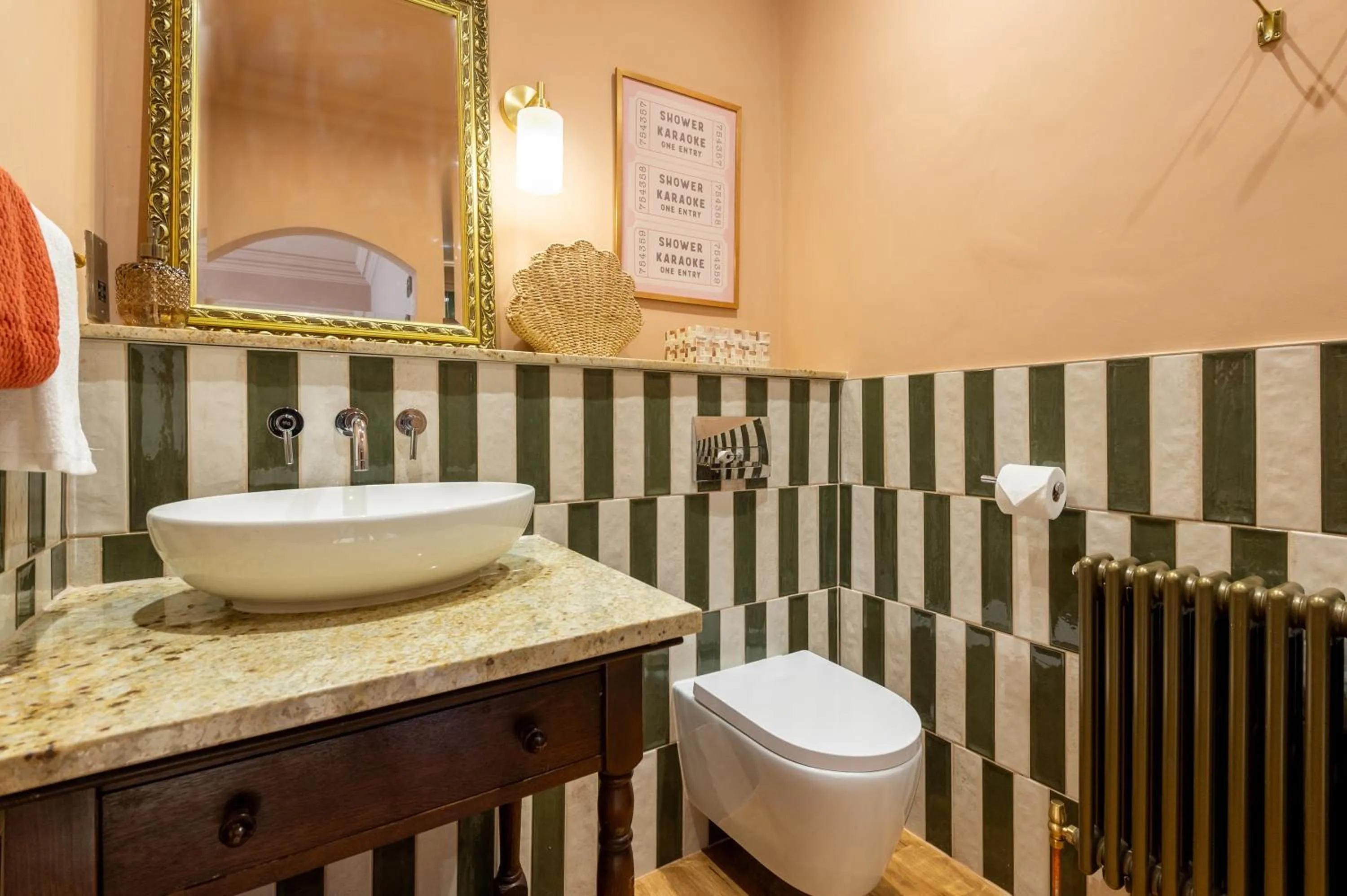 Shower in The Beach House Boutique Hotel