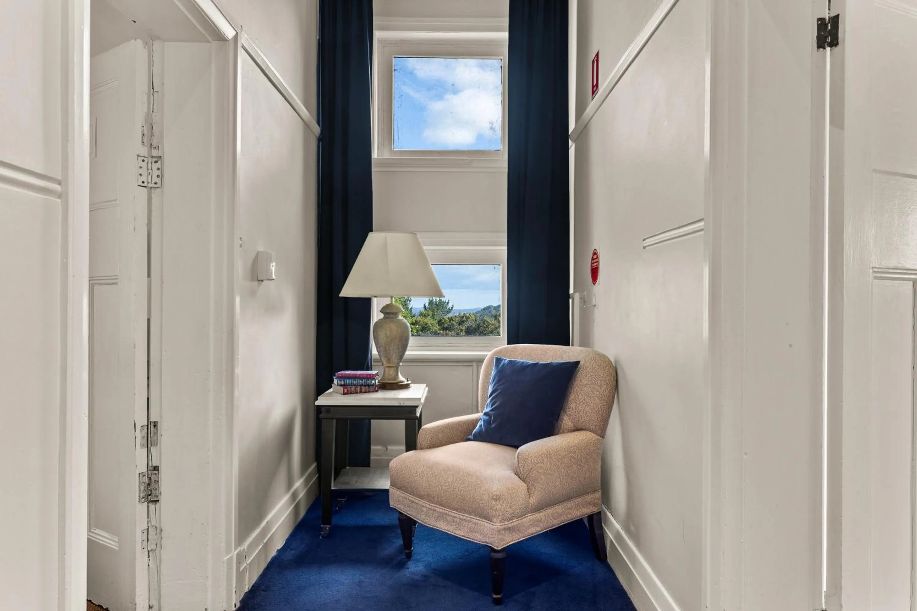 Seating area in The Robertson Hotel