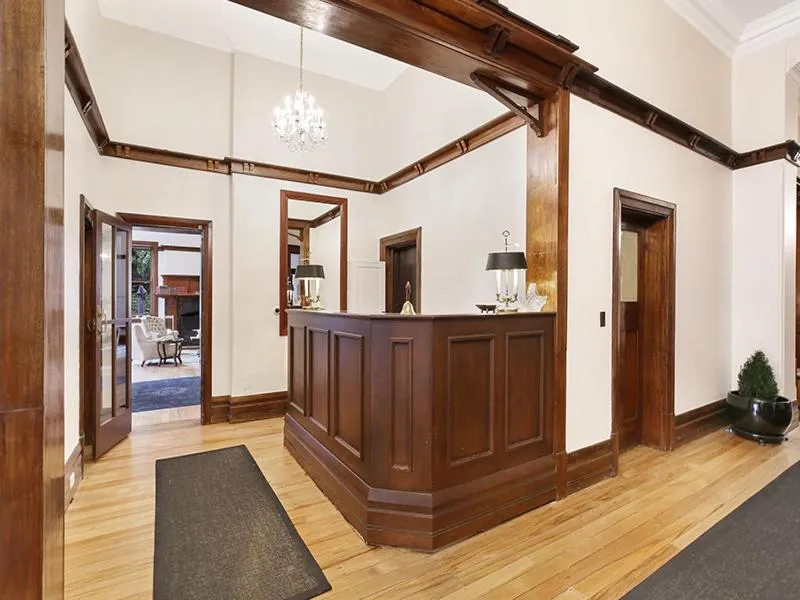 Lobby or reception in The Robertson Hotel