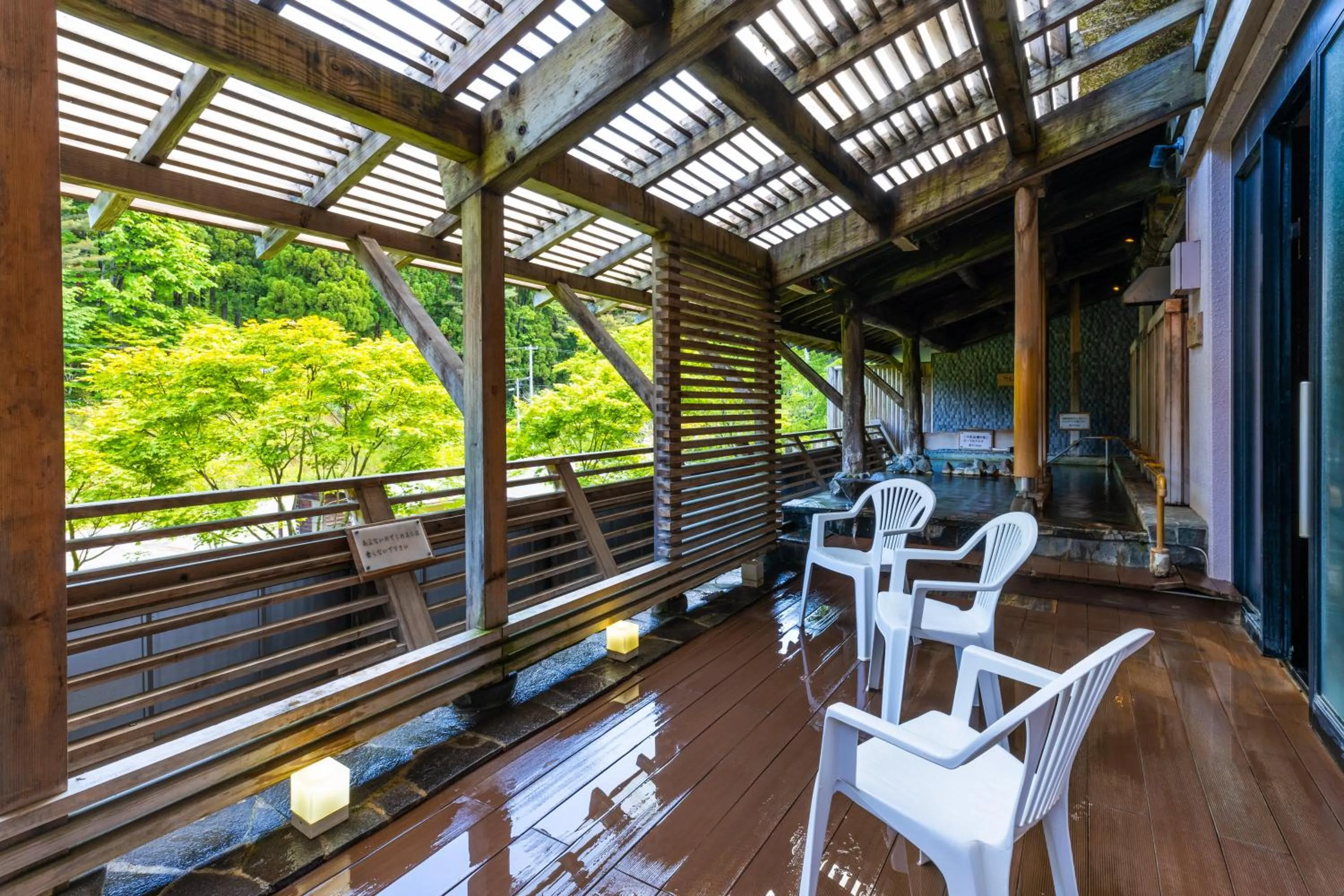 Open Air Bath in Seiryukaku