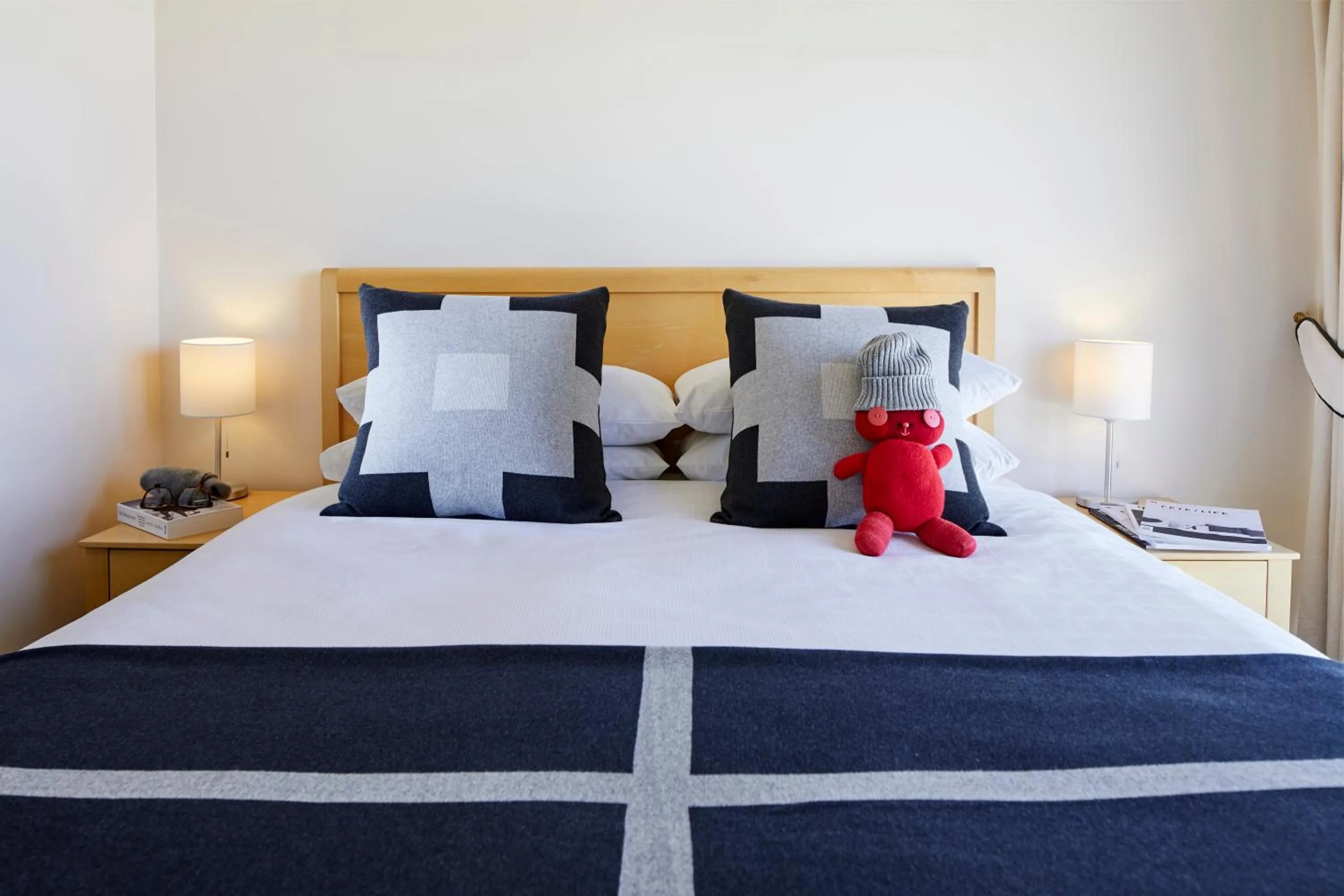 Bed in Breathtaker Hotel and Spa