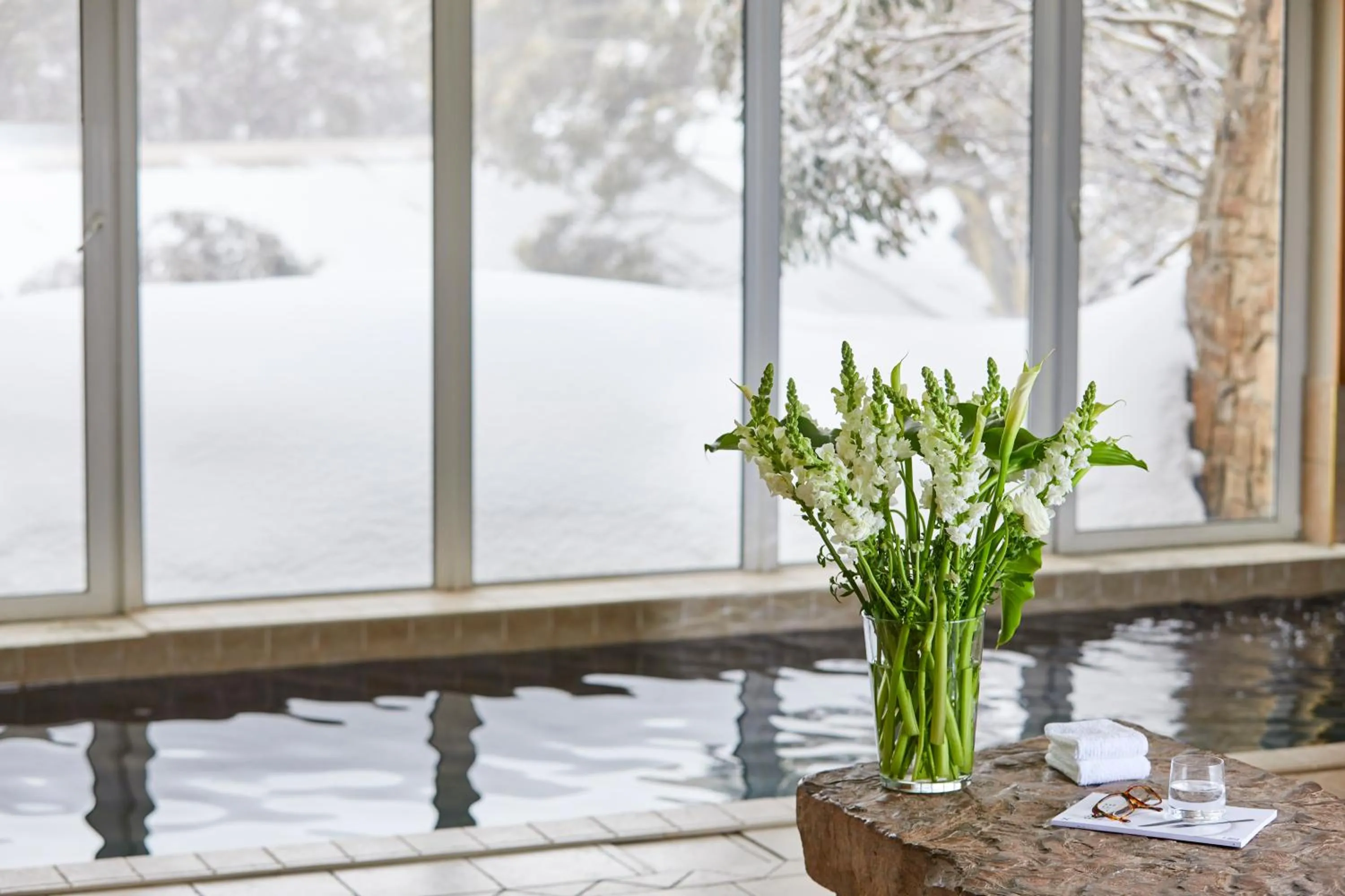 Swimming pool in Breathtaker Hotel and Spa