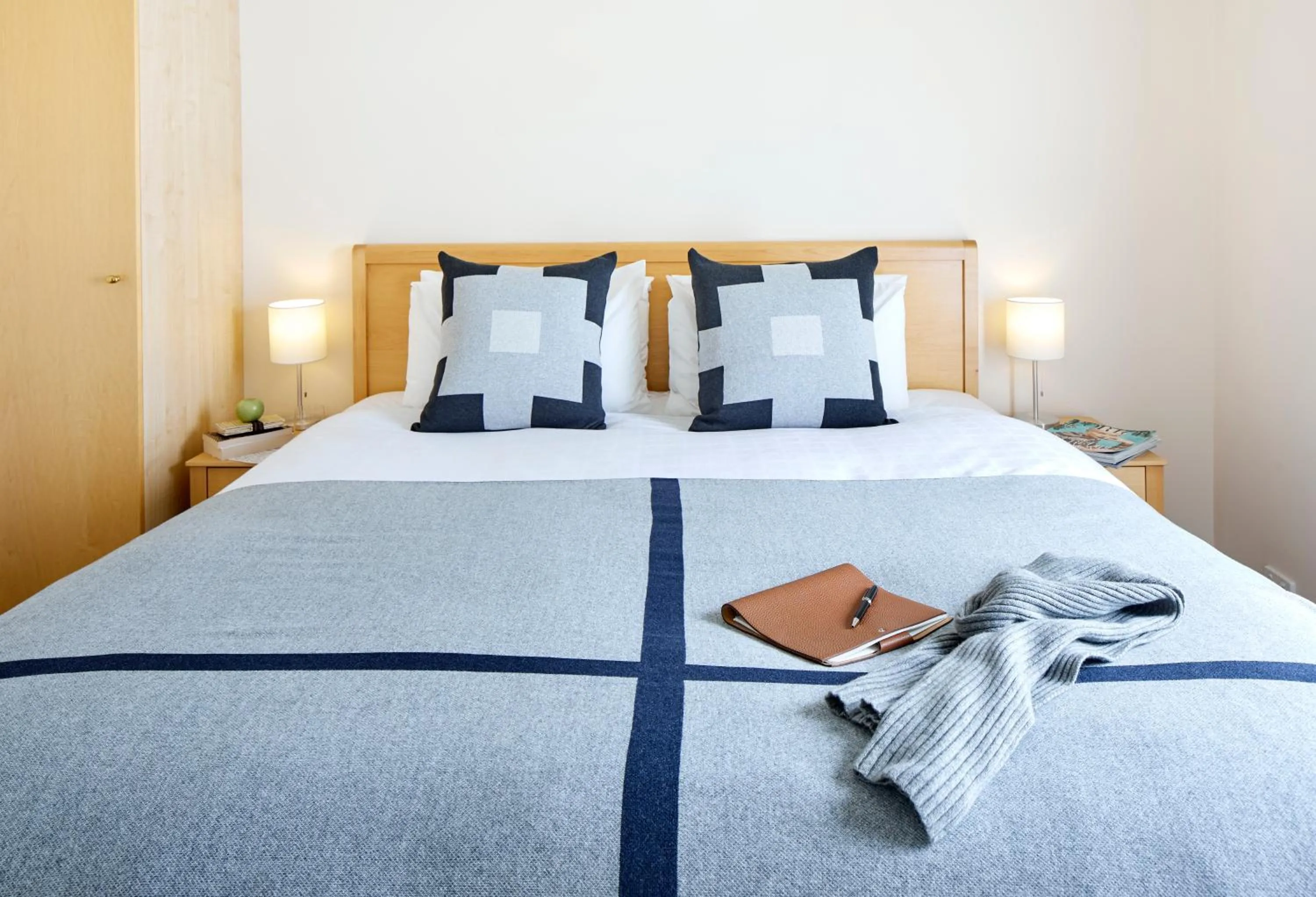 Bed in Breathtaker Hotel and Spa
