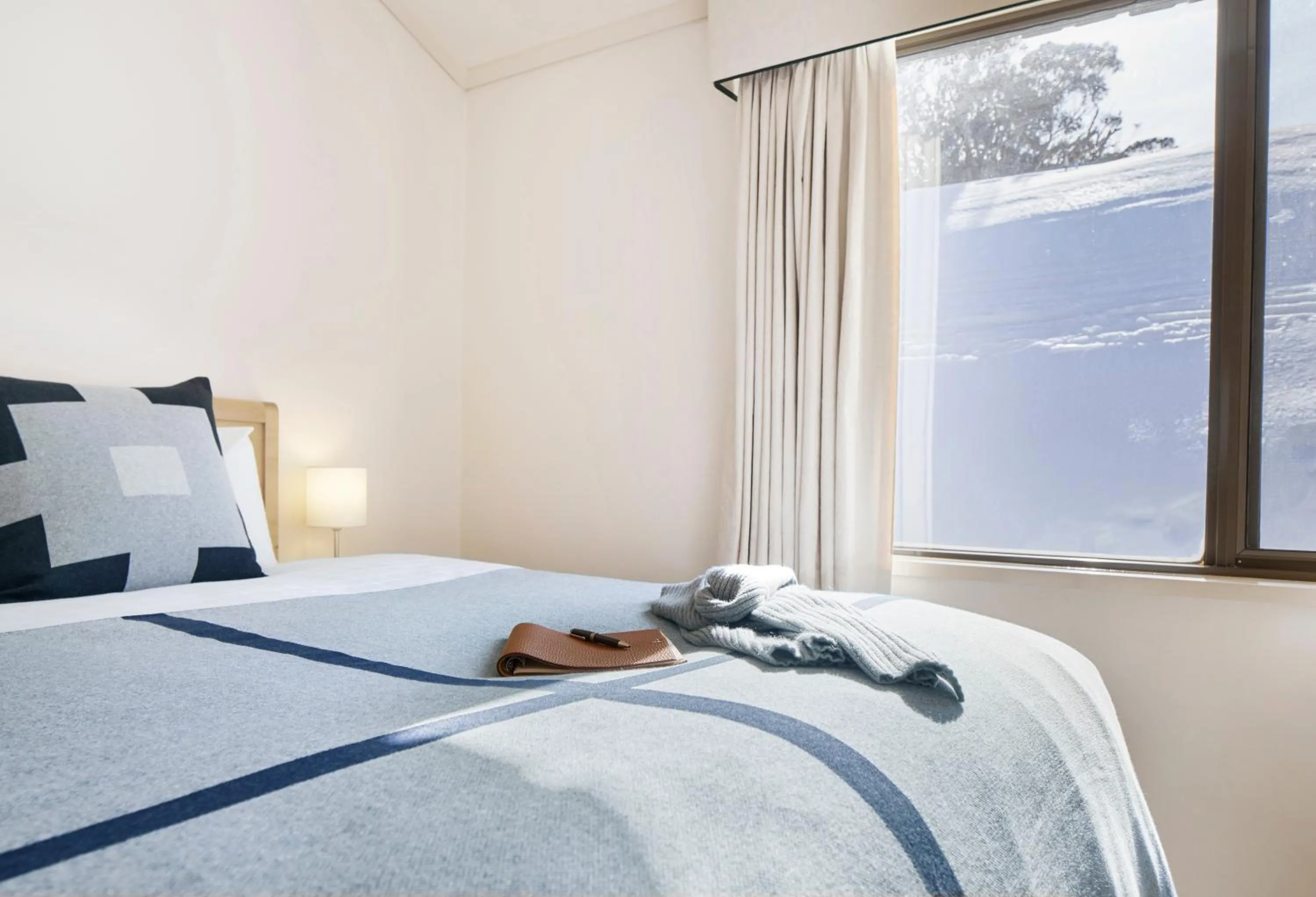 Bed in Breathtaker Hotel and Spa