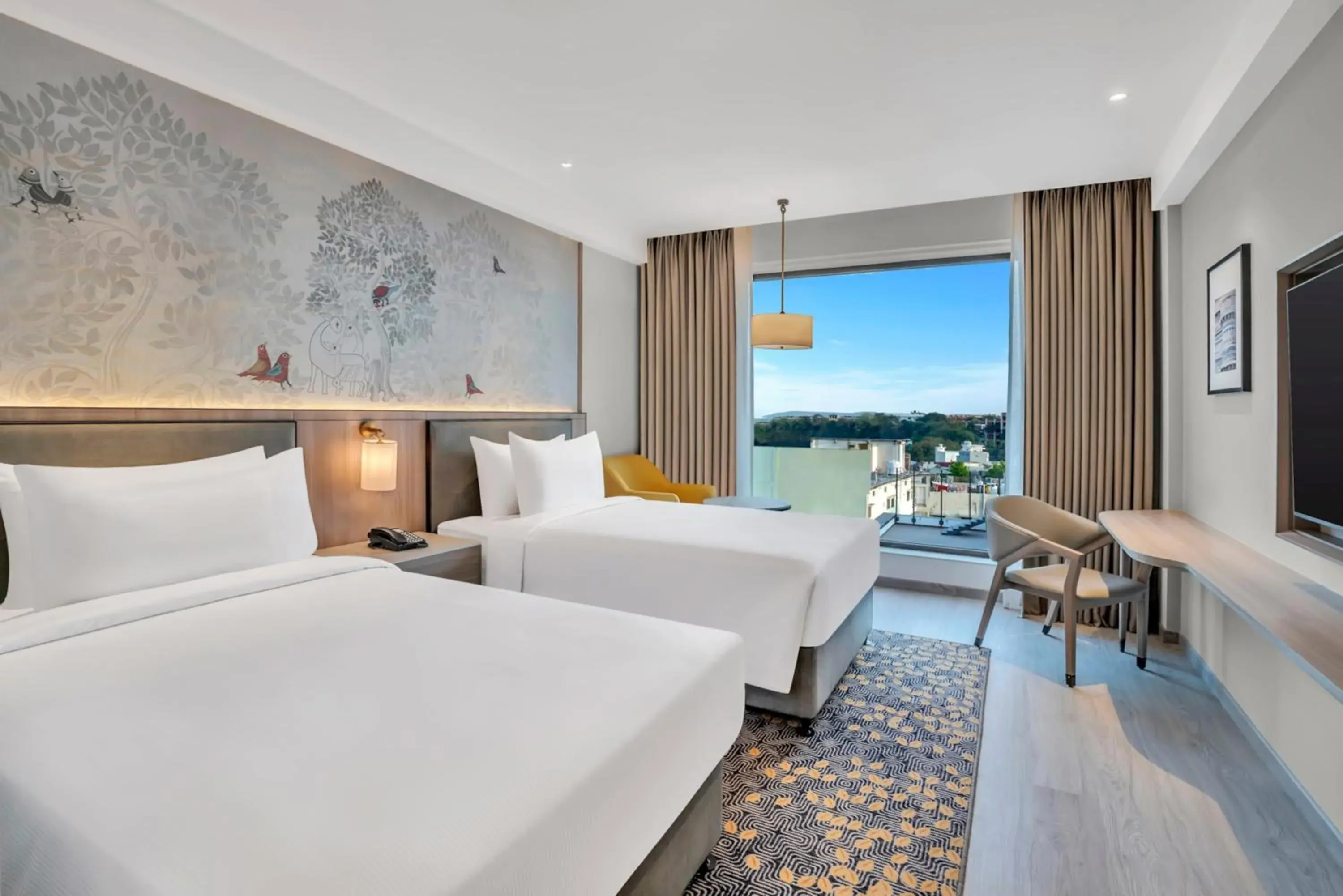 Bed in Hilton Garden Inn Jabalpur Bed in Hilton Garden Inn Jabalpur