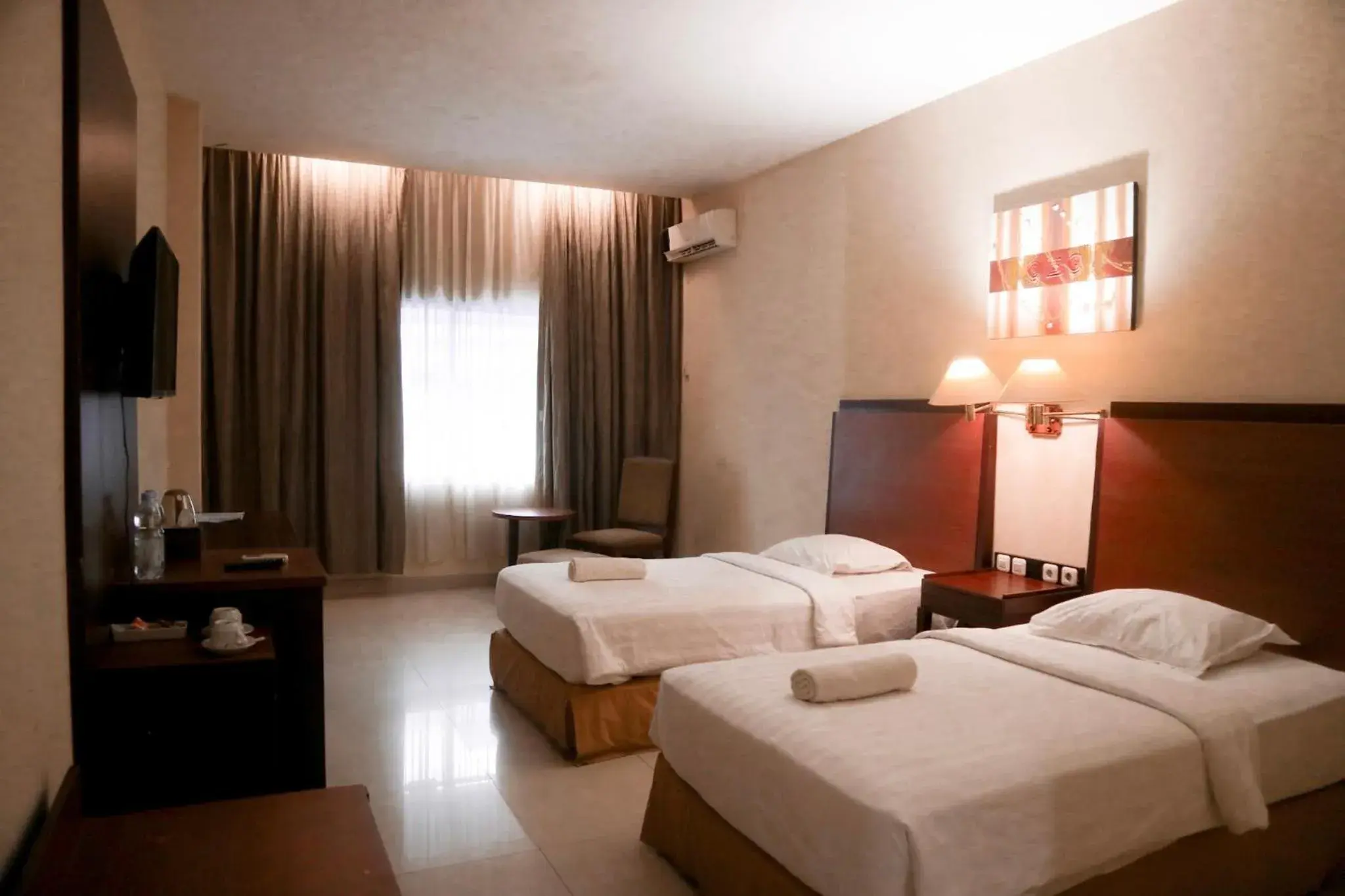 Bed in Hotel Mariat Sorong Bed in Hotel Mariat Sorong