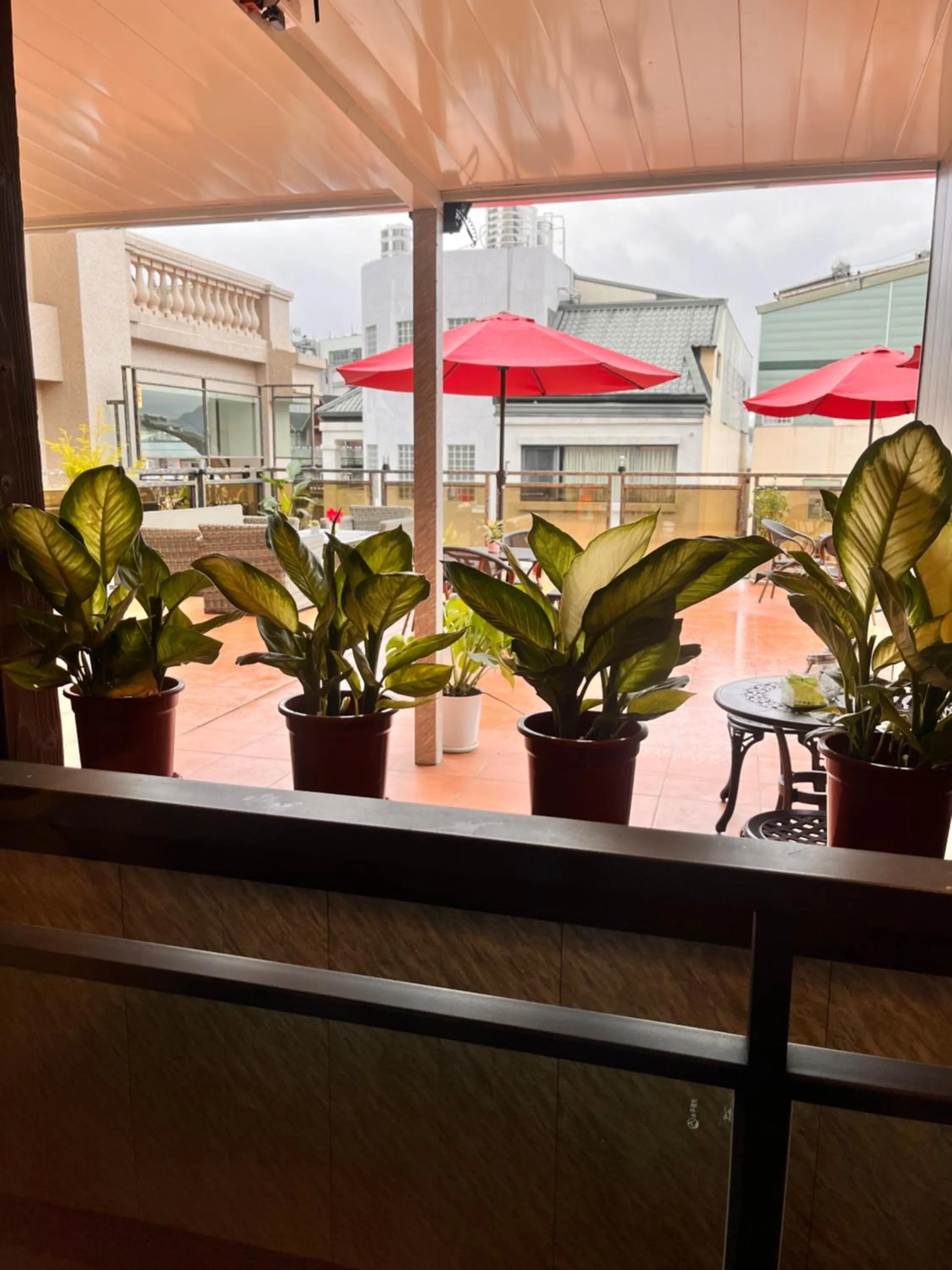 Balcony/Terrace in Youngquan HOTEL