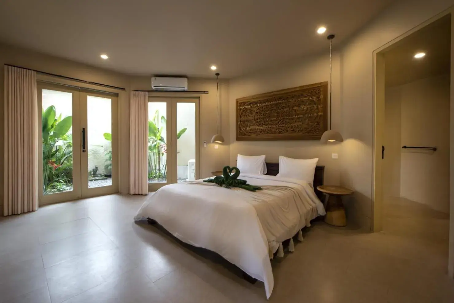 Bed in Gajah Biru Bungalows Bed in Gajah Biru Bungalows