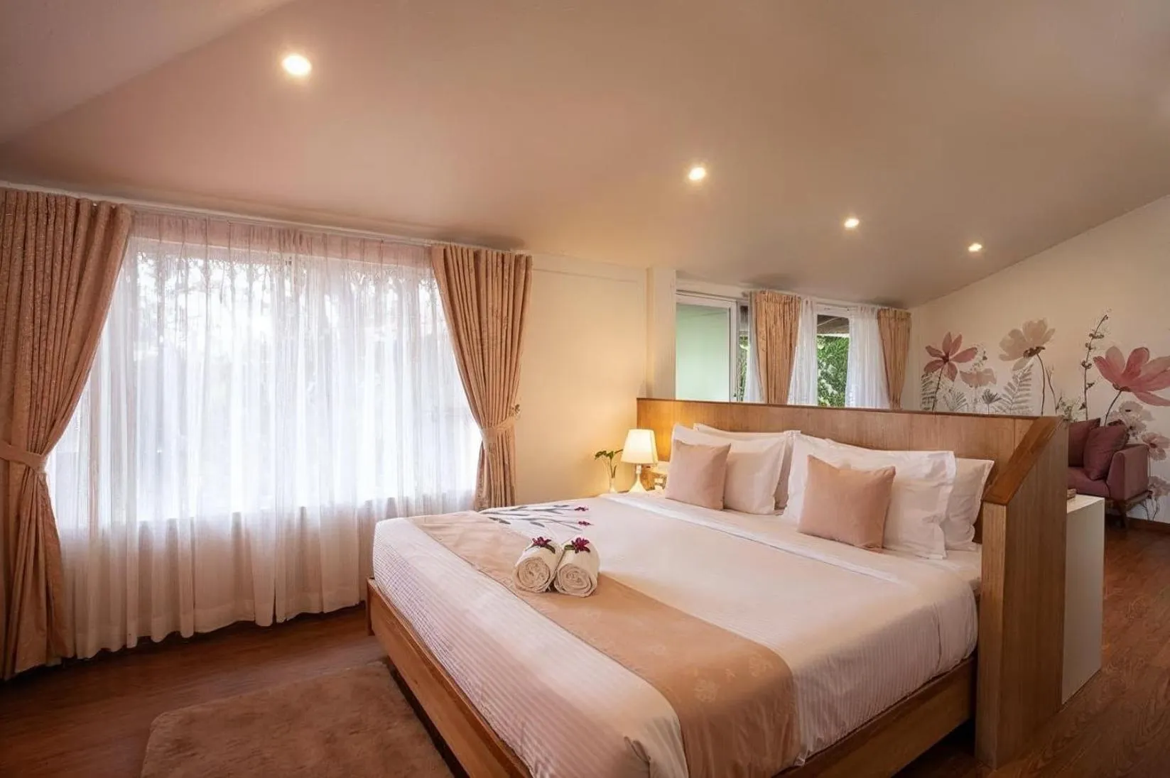 Photo of the whole room, Bed in Bamboo Dale Resort & Spa Munnar by Stride