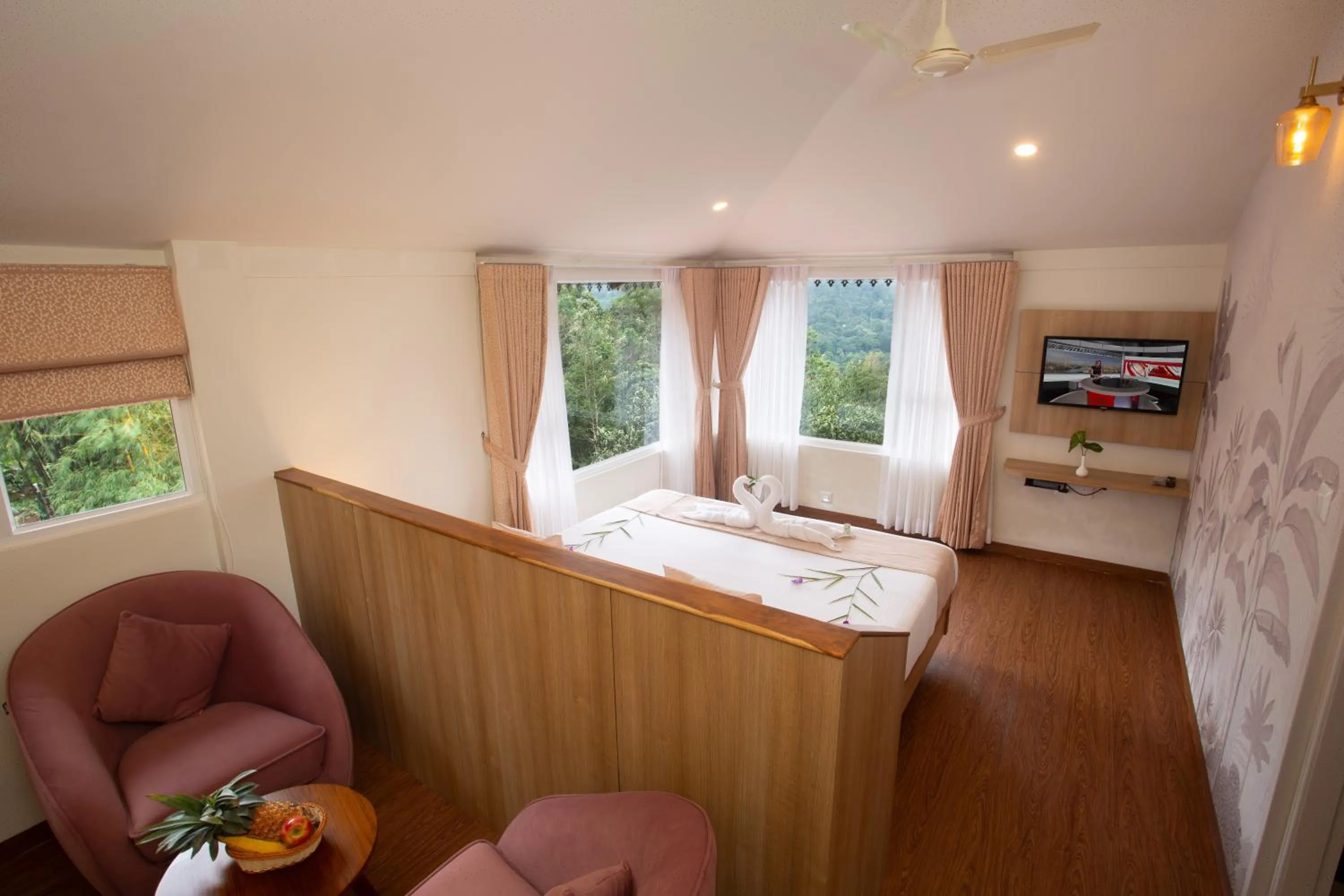 Photo of the whole room, Bed in Bamboo Dale Resort & Spa Munnar by Stride