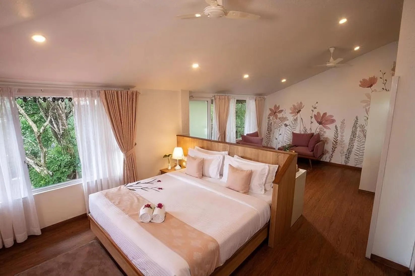 Bed in Bamboo Dale Resort & Spa Munnar by Stride