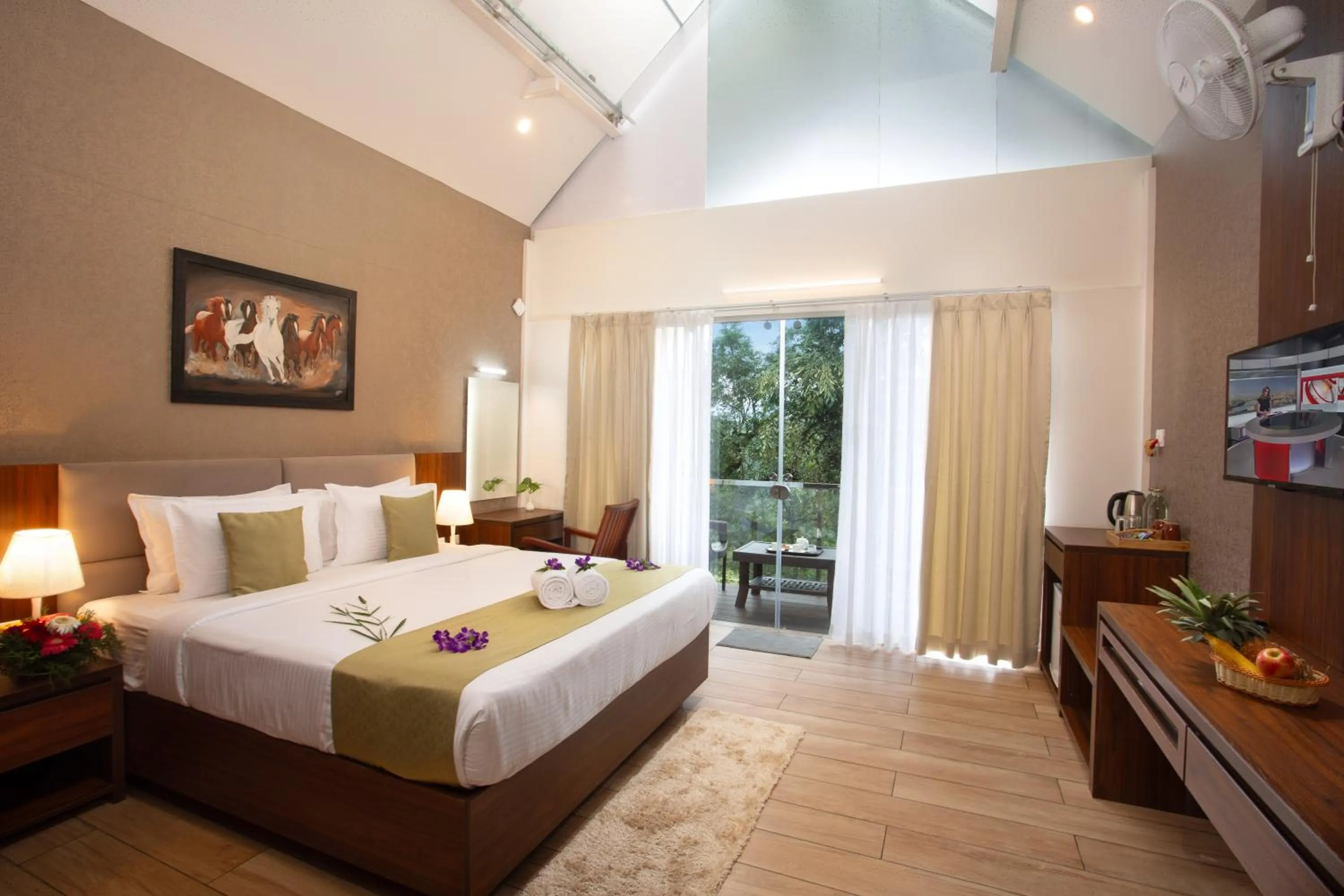 Bed in Bamboo Dale Resort & Spa Munnar by Stride