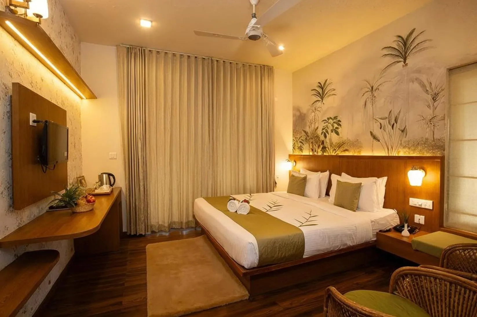 Bed in Bamboo Dale Resort & Spa Munnar by Stride