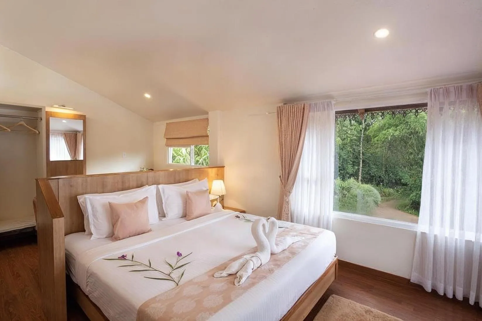View (from property/room), Bed in Bamboo Dale Resort & Spa Munnar by Stride
