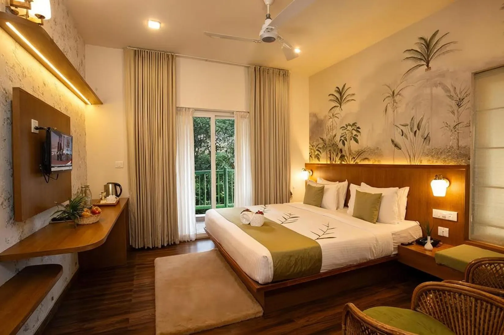 Bed in Bamboo Dale Resort & Spa Munnar by Stride