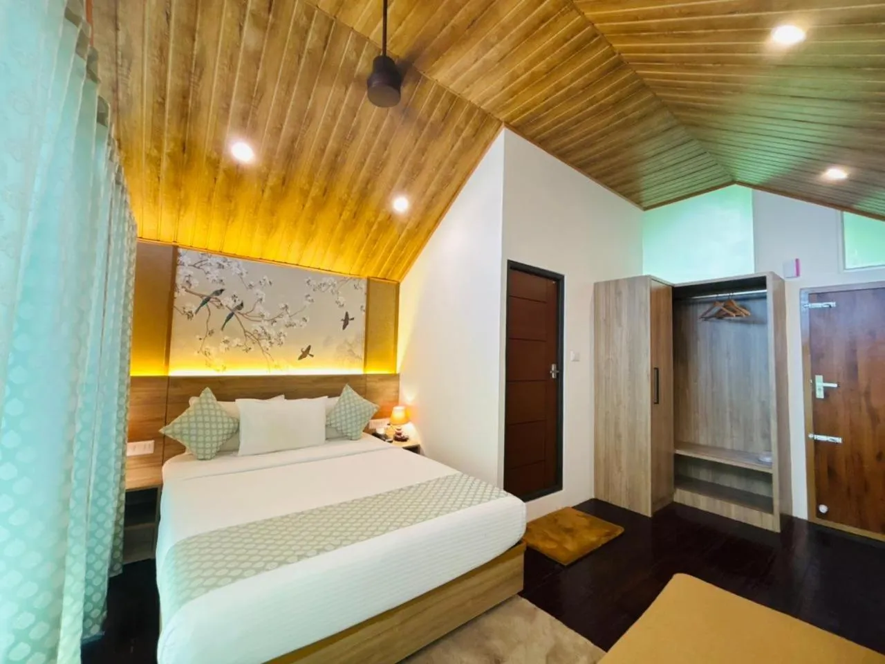 View (from property/room), Bed in Bamboo Dale Resort & Spa Munnar by Stride