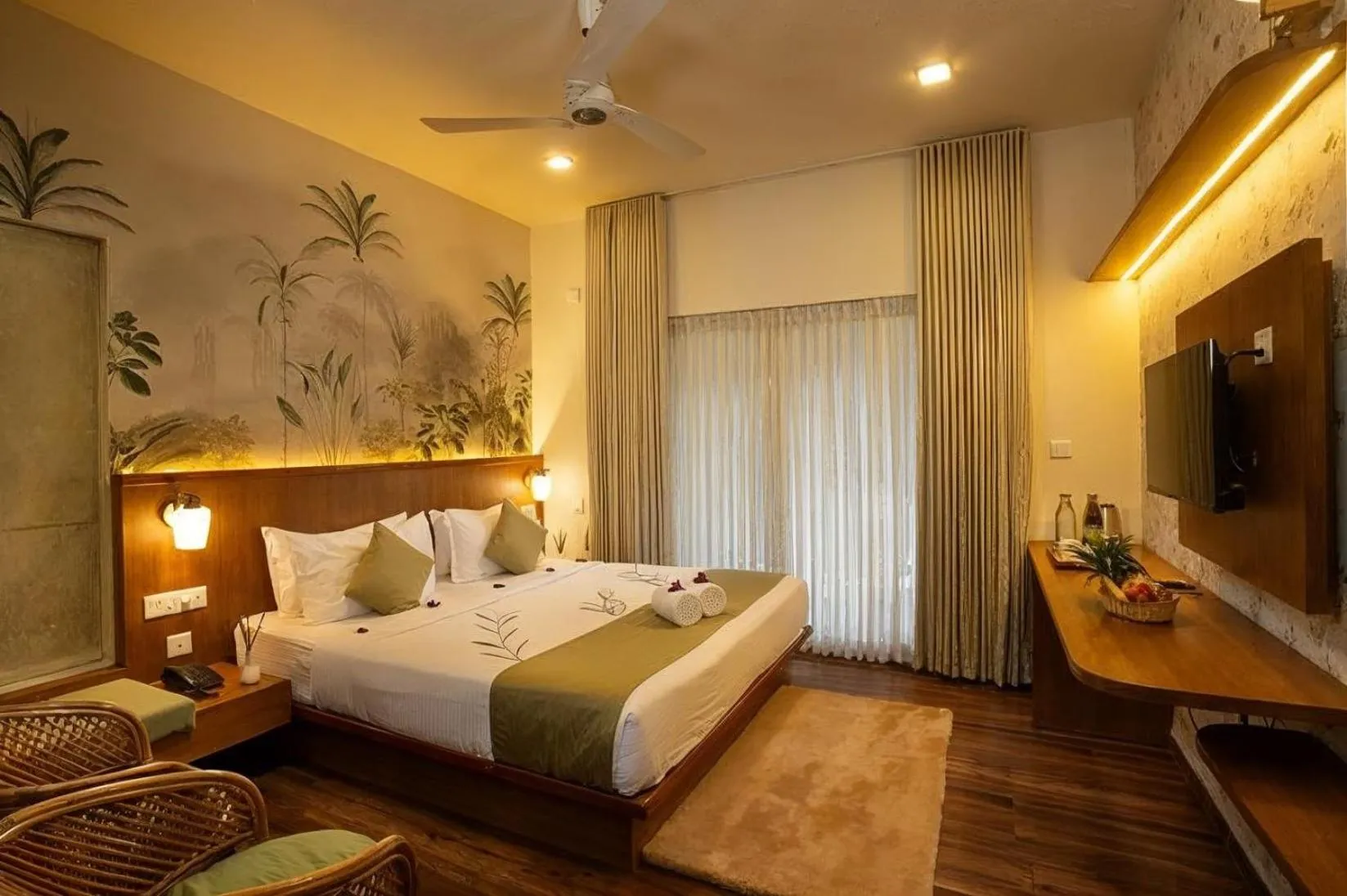 Bed in Bamboo Dale Resort & Spa Munnar by Stride