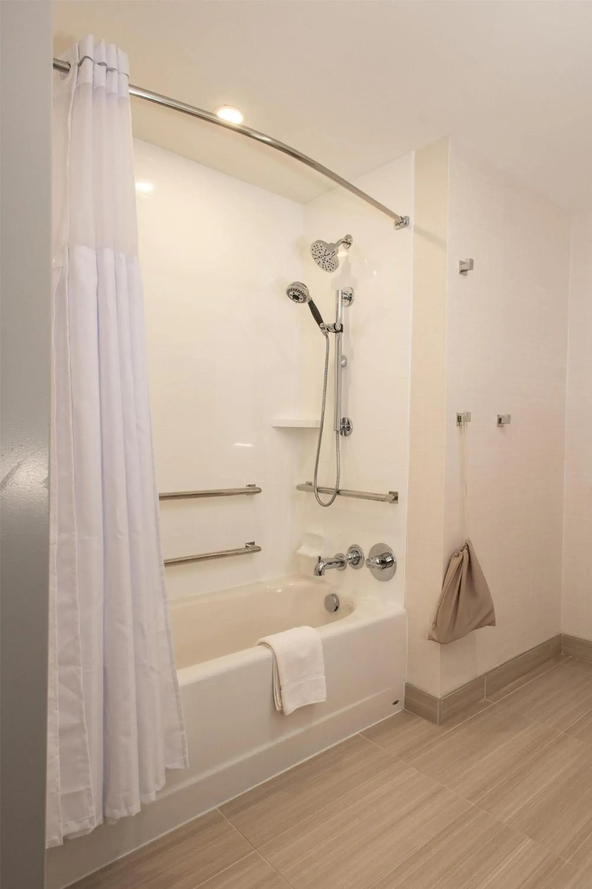 Bathroom in Hilton Garden Inn Dayton Downtown Bathroom in Hilton Garden Inn Dayton Downtown