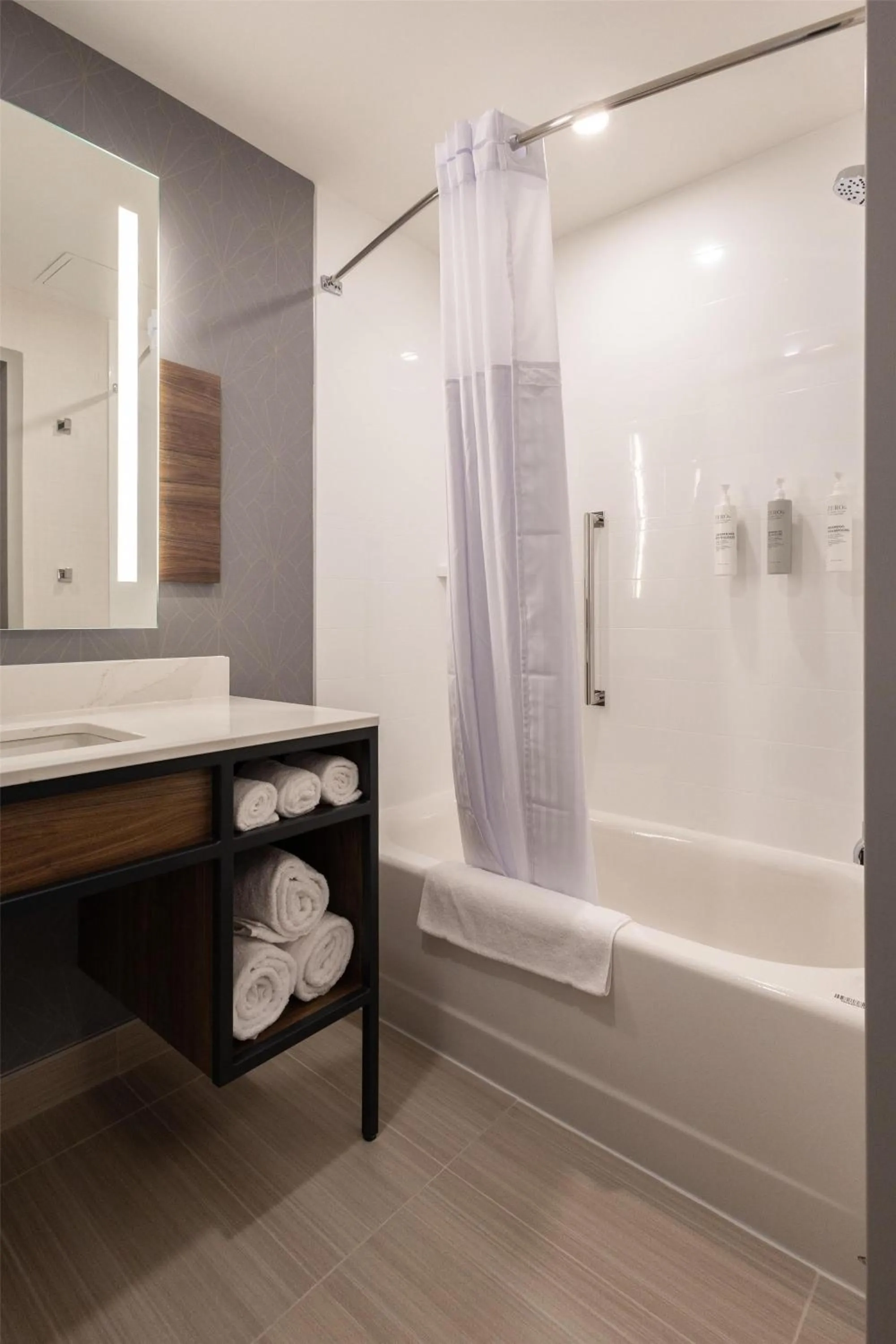 Bathroom in Hilton Garden Inn Dayton Downtown